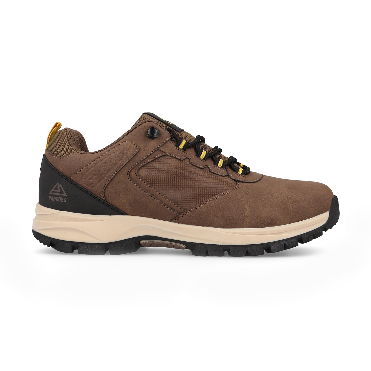 Zapatilla trekking de hombre Elizmendi paredes - Marrón Marrón-1