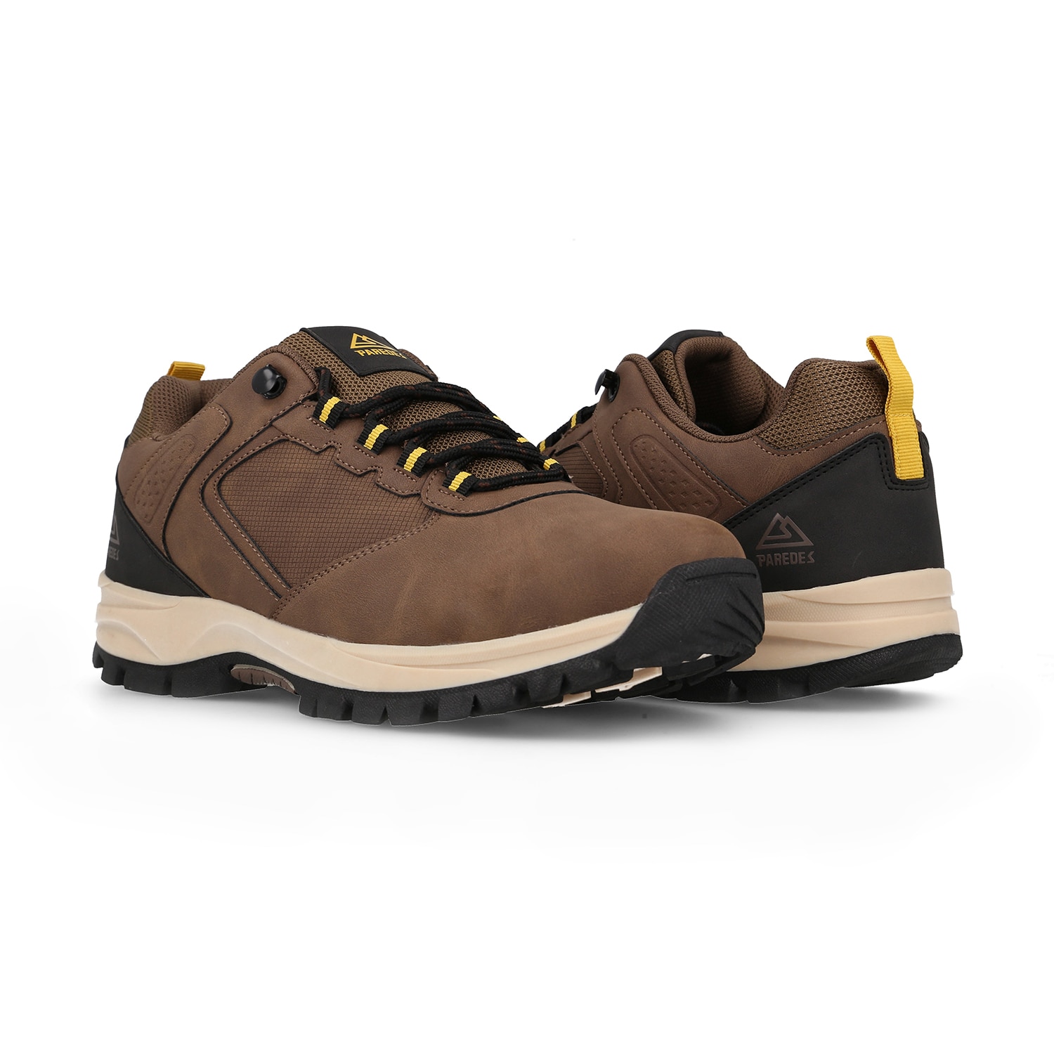 Zapatilla trekking de hombre Elizmendi paredes - Marrón Marrón-4