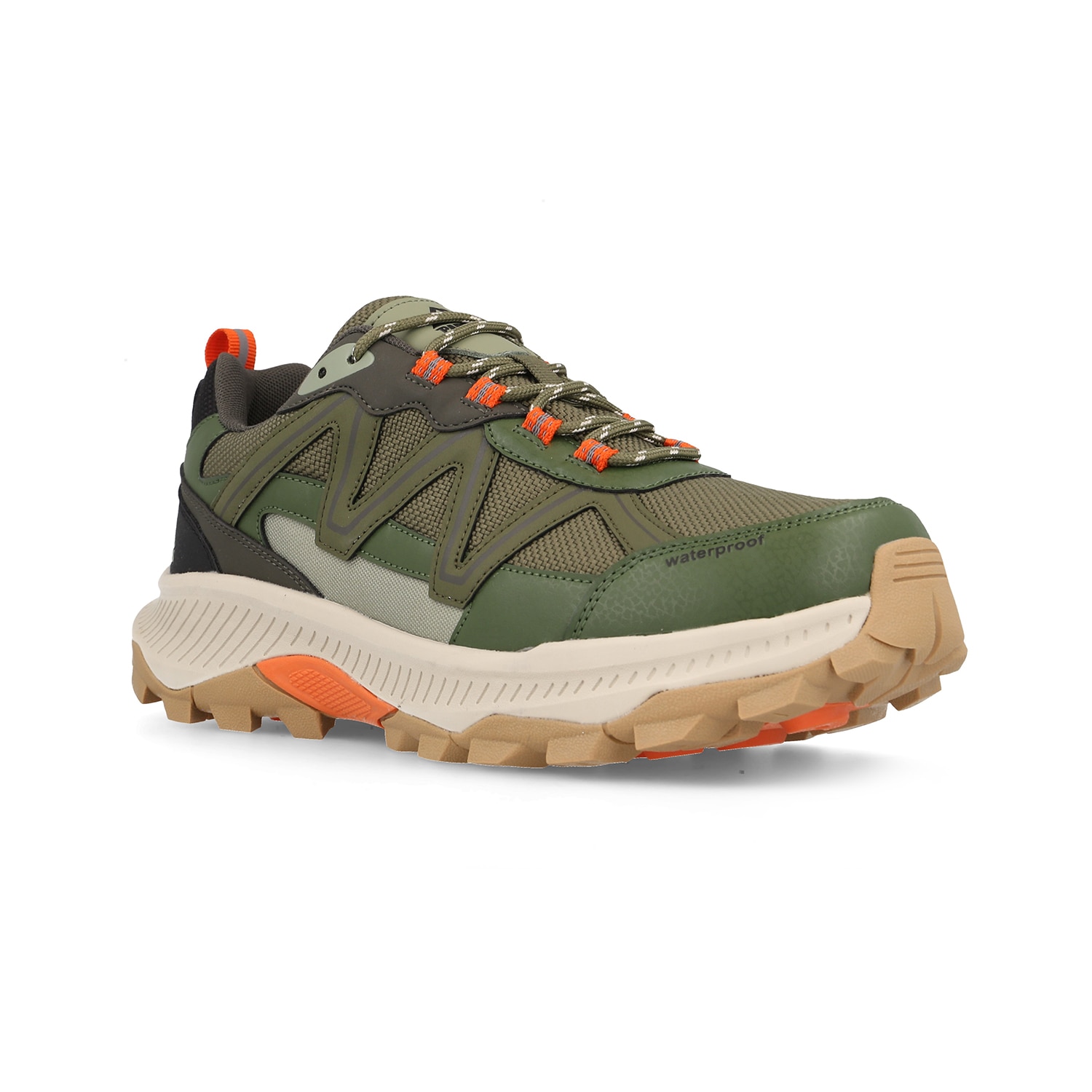 Imagen 2 de Zapatilla trekking de hombre Aldai Paredes - Kaki Kaki
