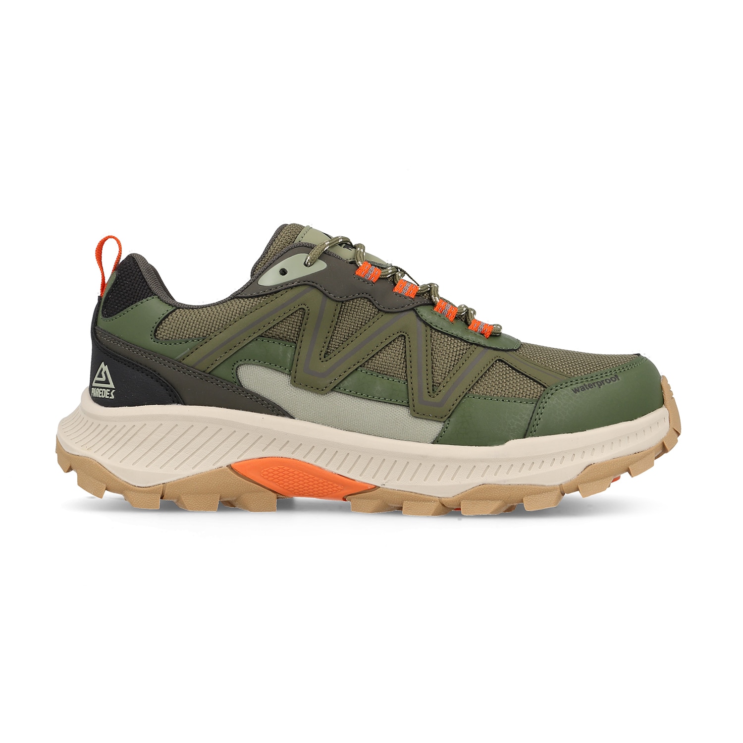 Paredes Zapatilla trekking de hombre Aldai Marrón claro