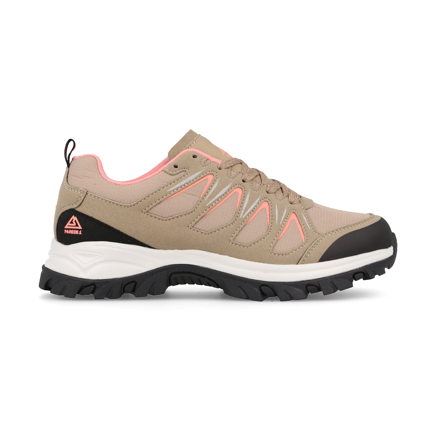 Zapatilla trekking de mujer Eslava Paredes - Gris Gris-1
