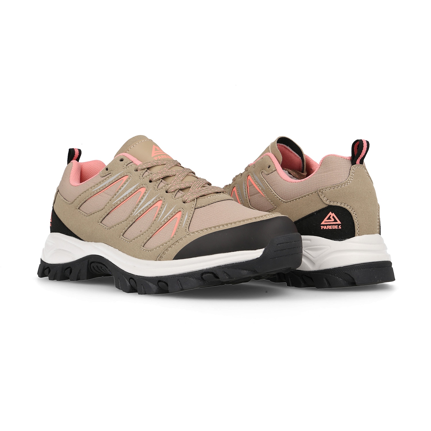 Zapatilla trekking de mujer Eslava Paredes - Gris Gris-4