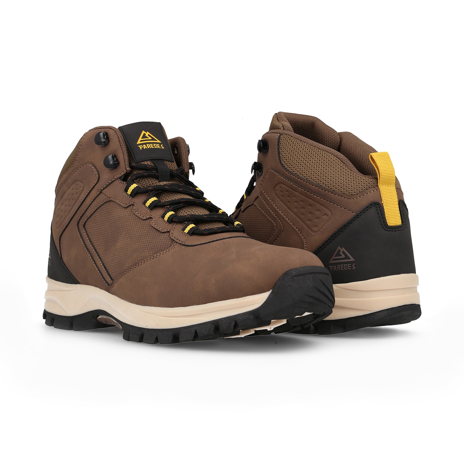 Bota trekking de hombre Errezil Paredes - Marrón Marrón-4