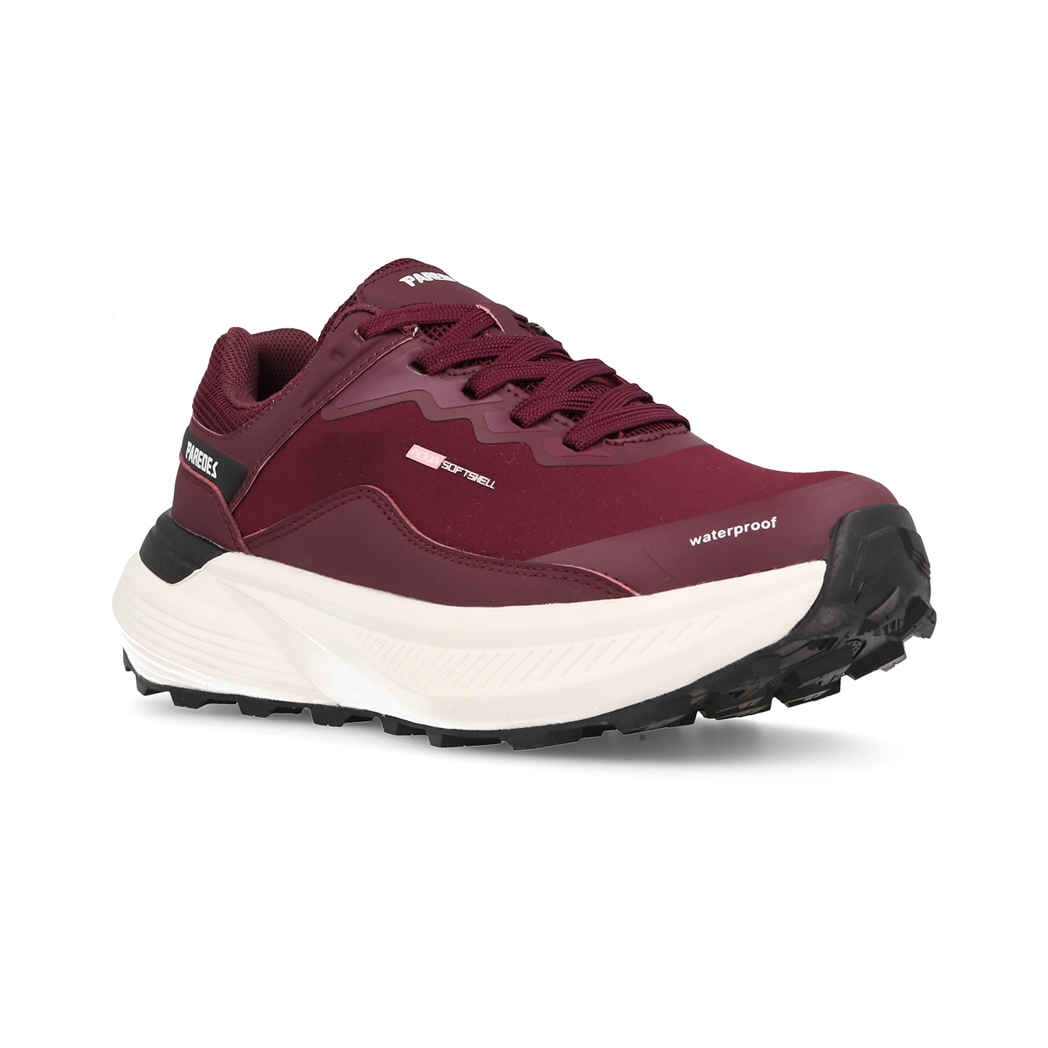 Imagen 2 de Zapatilla trekking de mujer Lezaun Paredes - Burdeos Burdeos
