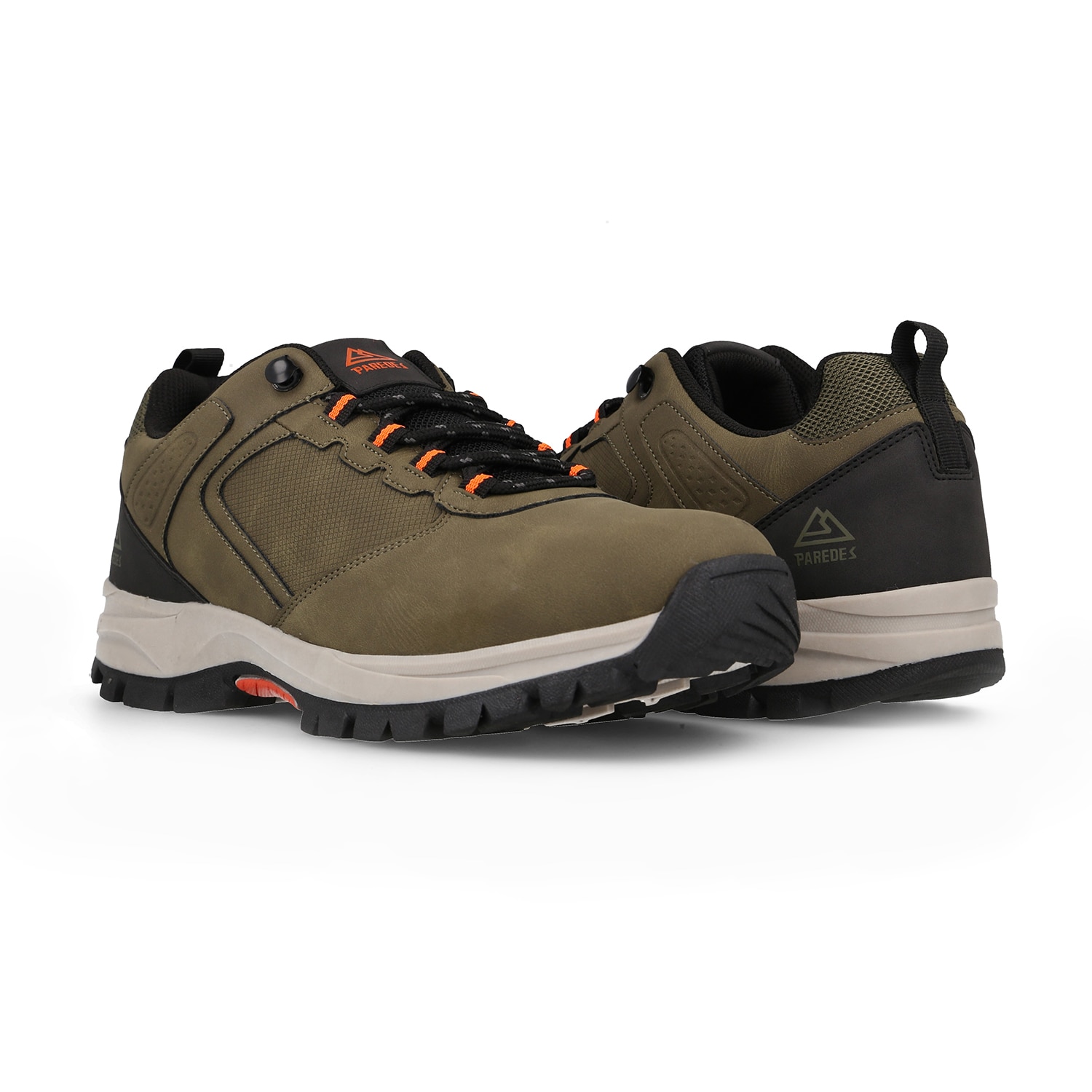 Zapatilla trekking de hombre Elizmendi paredes - Kaki Kaki-4