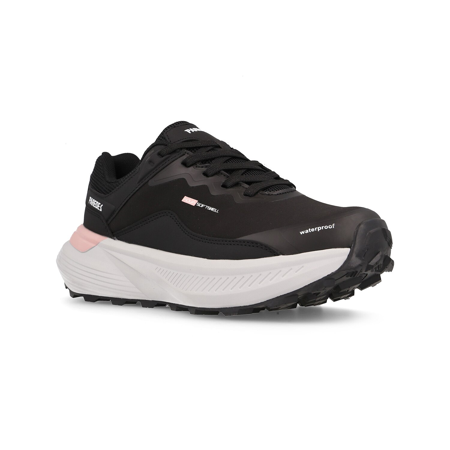 Imagen 2 de Zapatilla trekking de mujer Lezaun Paredes - Negro Negro