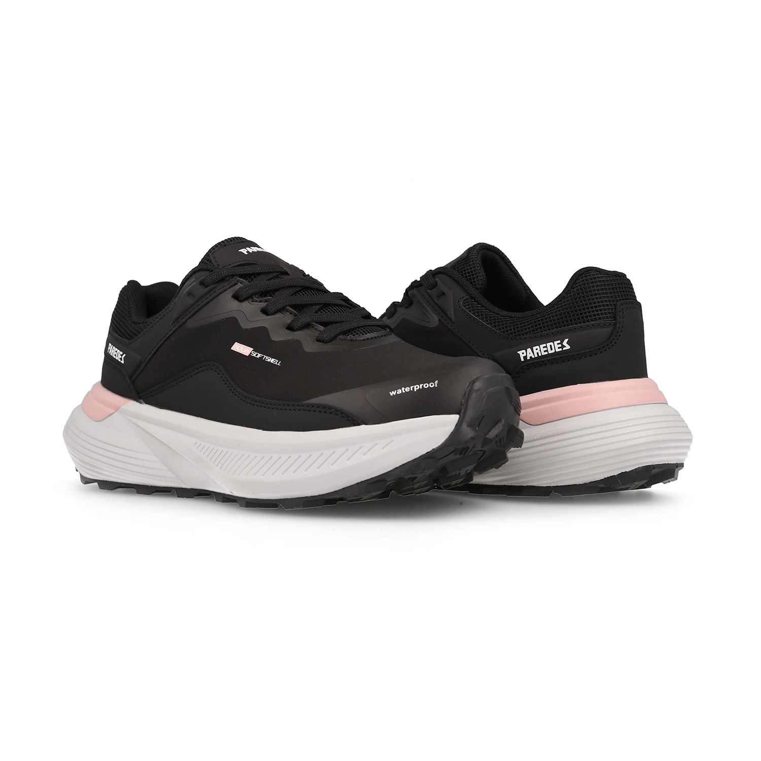 Imagen 4 de Zapatilla trekking de mujer Lezaun Paredes - Negro Negro