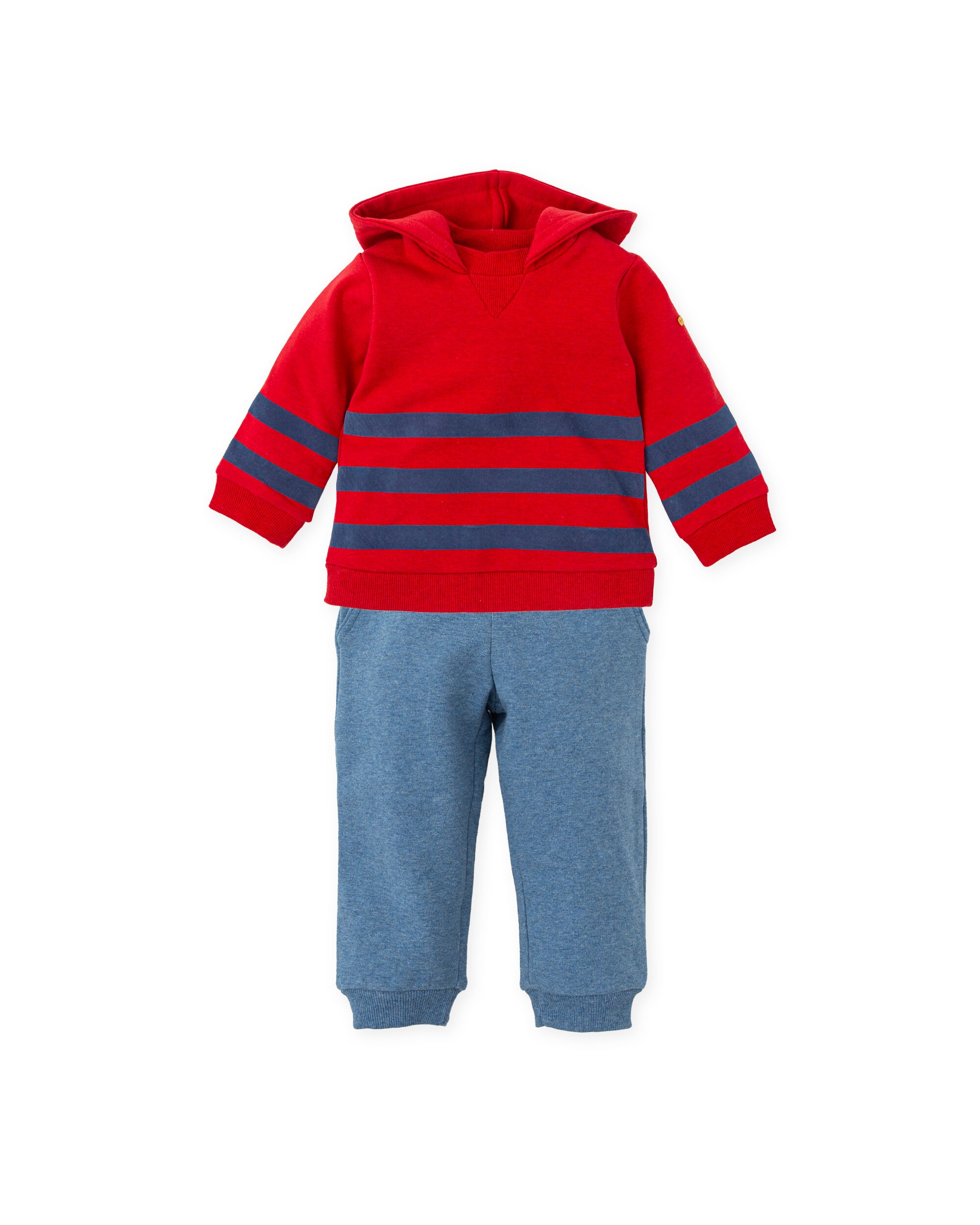 Conjunto de bebe nino 2 piezas sin pie rojo y azul Tutto Piccolo El Corte Ingles