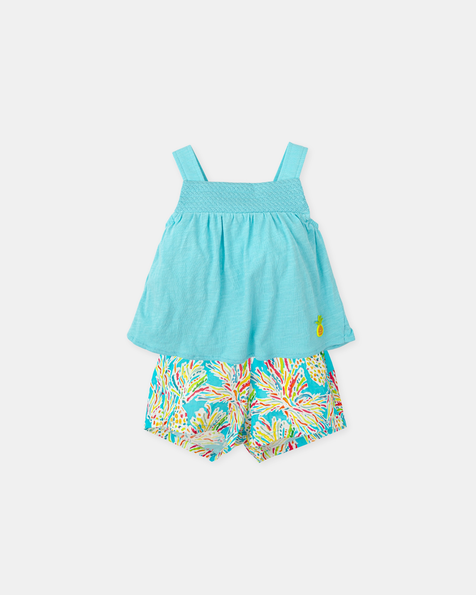 Conjunto de bebé 2 piezas - Tutto Piccolo - Aguamarina Aguamarina-1