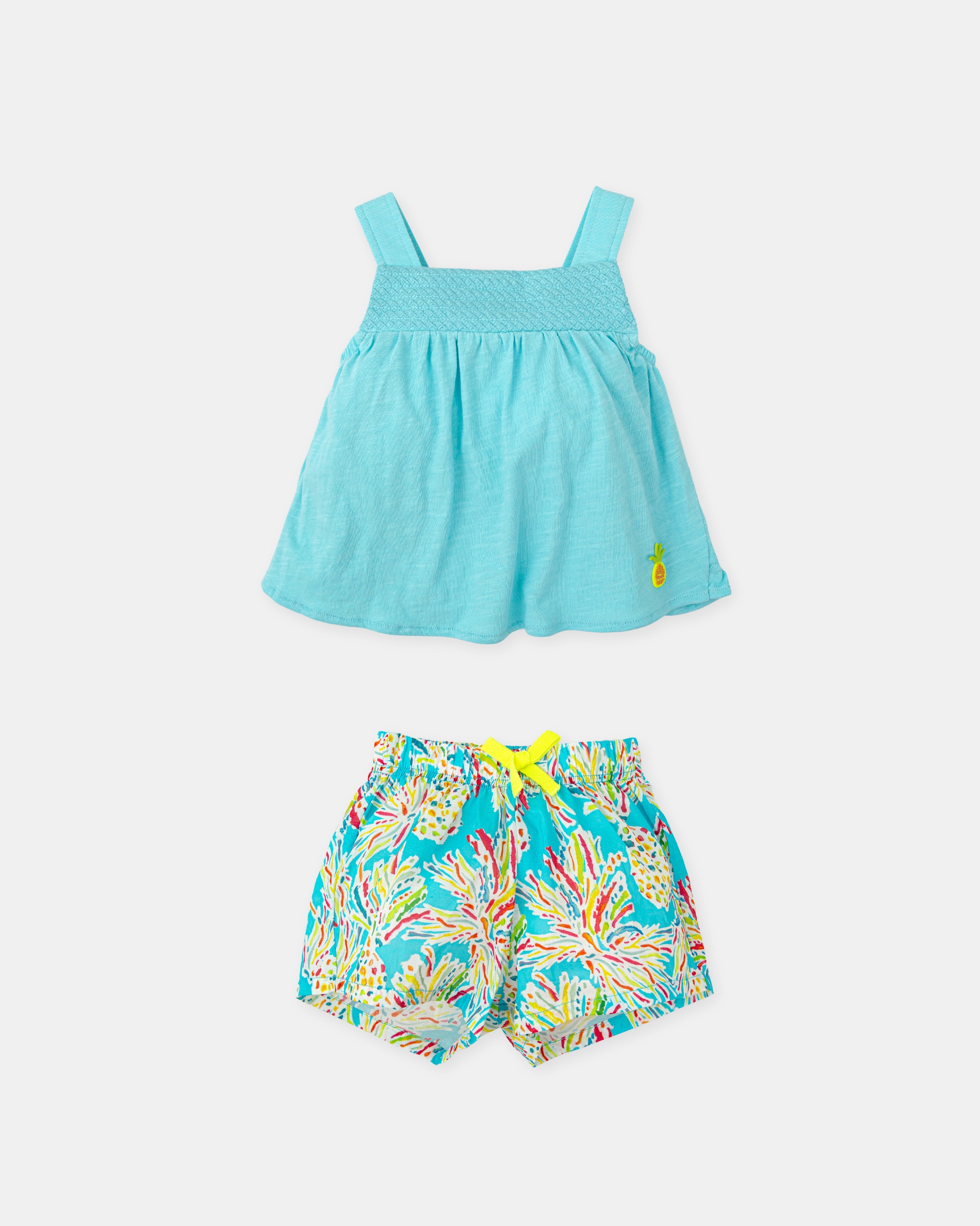 Conjunto de bebé 2 piezas - Tutto Piccolo - Aguamarina Aguamarina-2