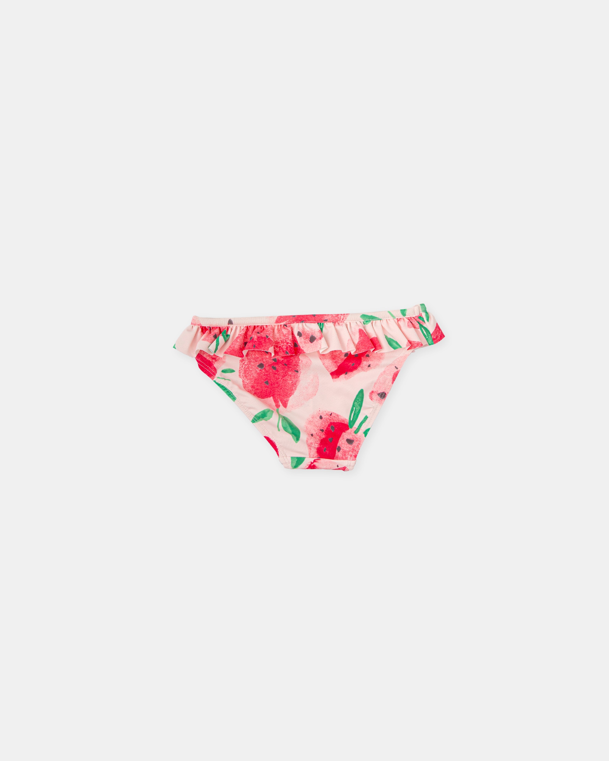 Culetín de bebé con estampado de fresas - Tutto Piccolo - Fucsia Fucsia-2