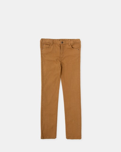Imagen 0 de Pantalón cinco bolsillos de niño canela