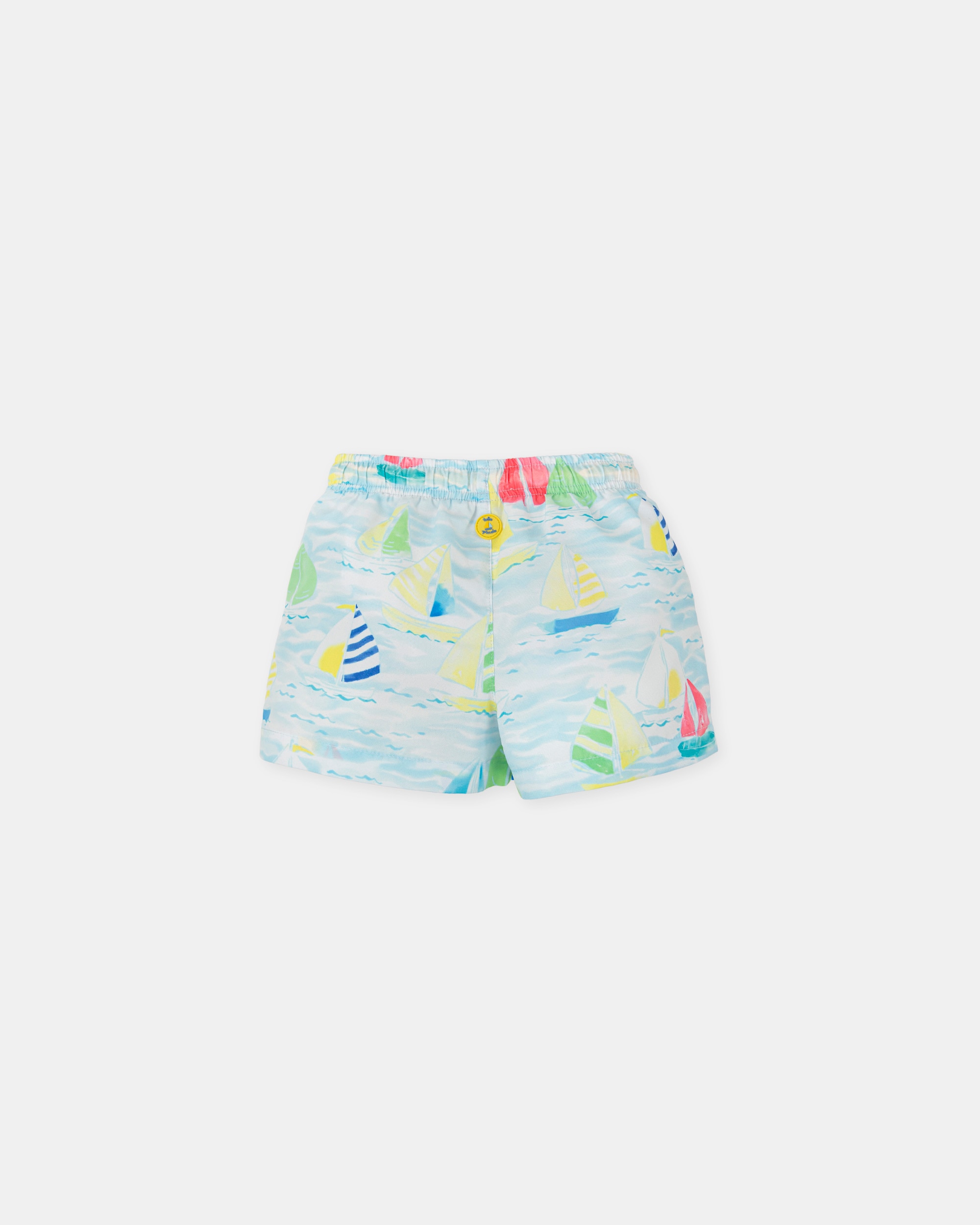 Bóxer de niño con veleros - Tutto Piccolo - Azul celeste Azul celeste-4