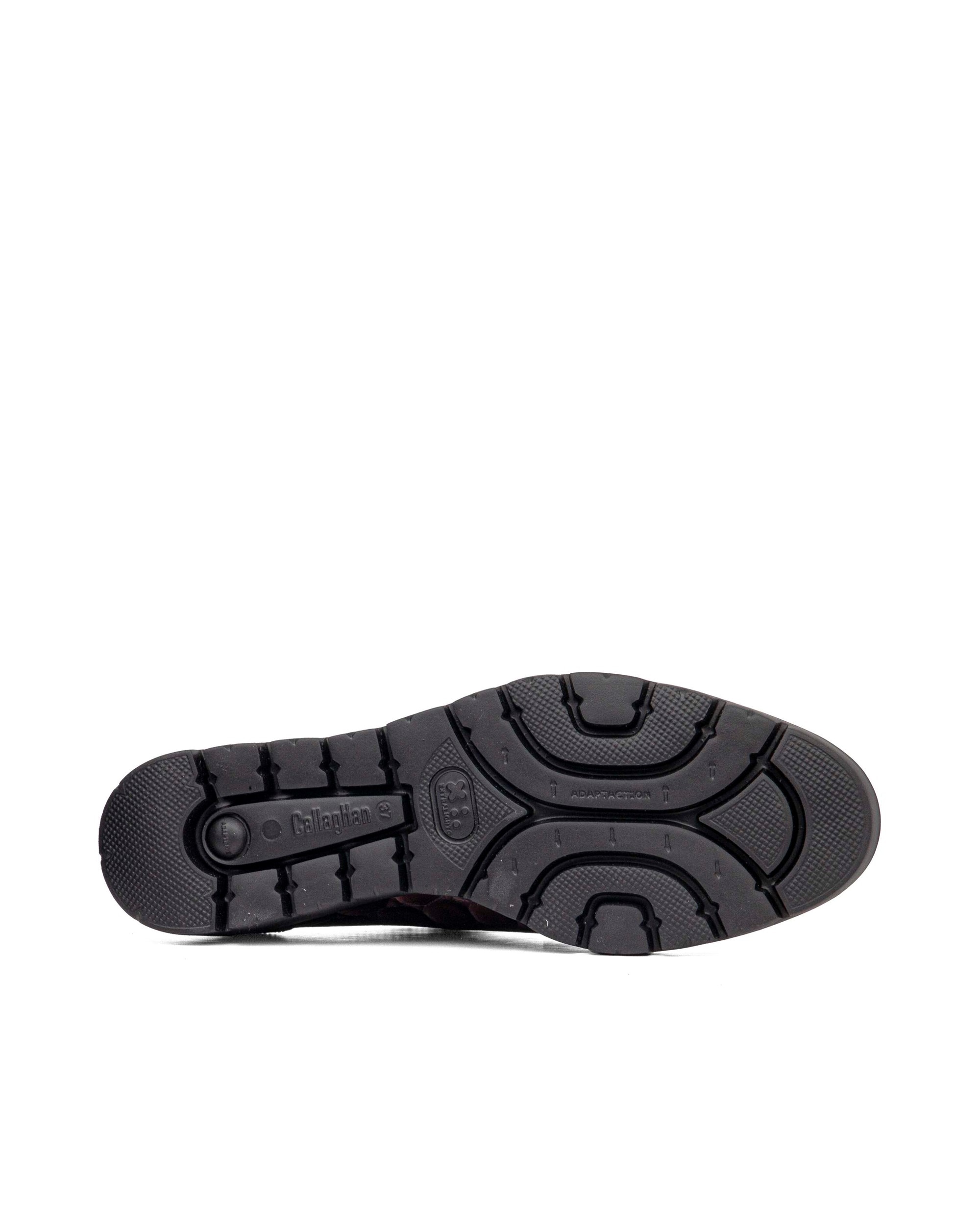 Zapatos de mujer de piel con cordones y con tecnología Adaptación - Callaghan - Negro Negro-4