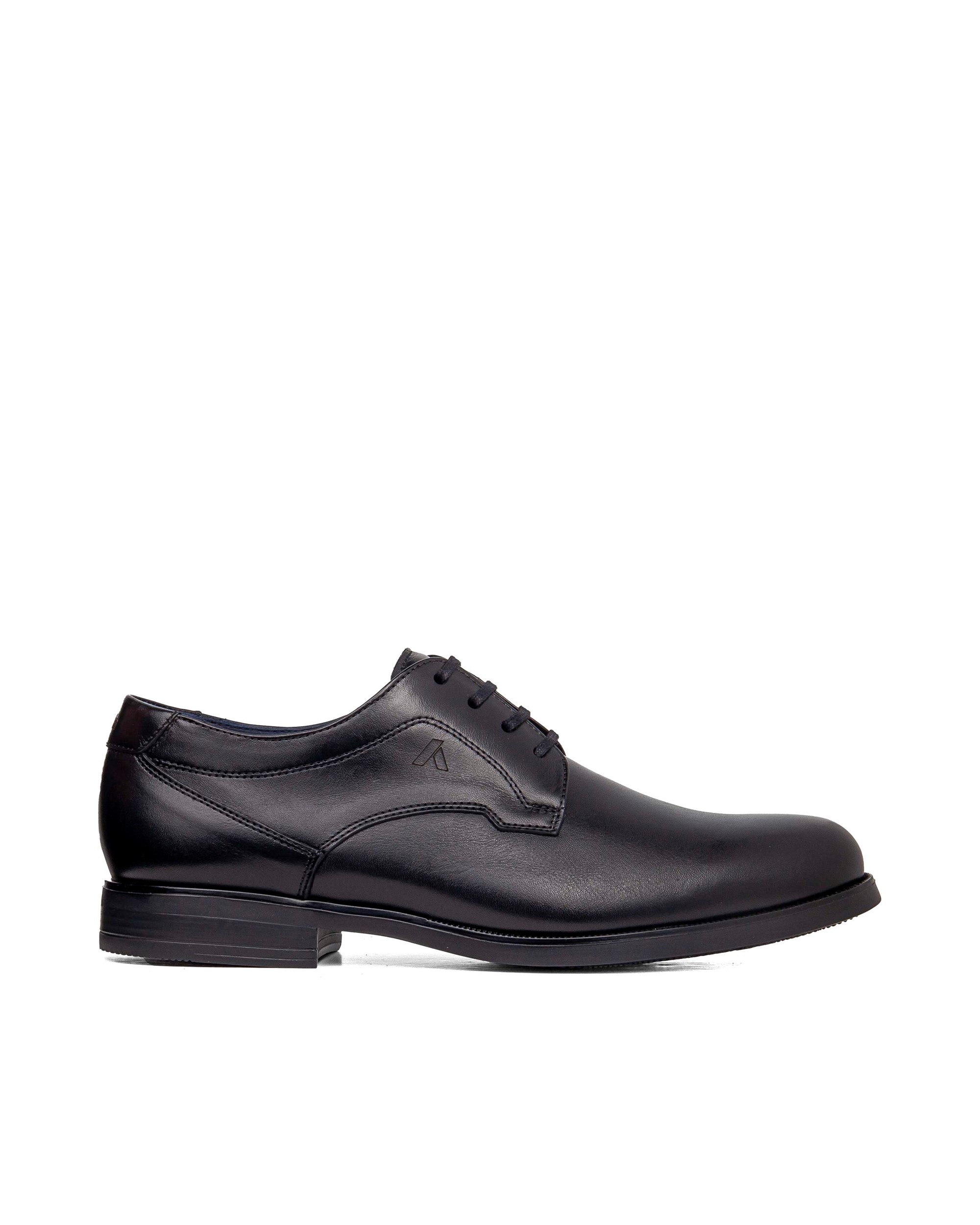 Zapato de piel de hombre con cordones con sistema adaptación - Callaghan - Negro Negro-1