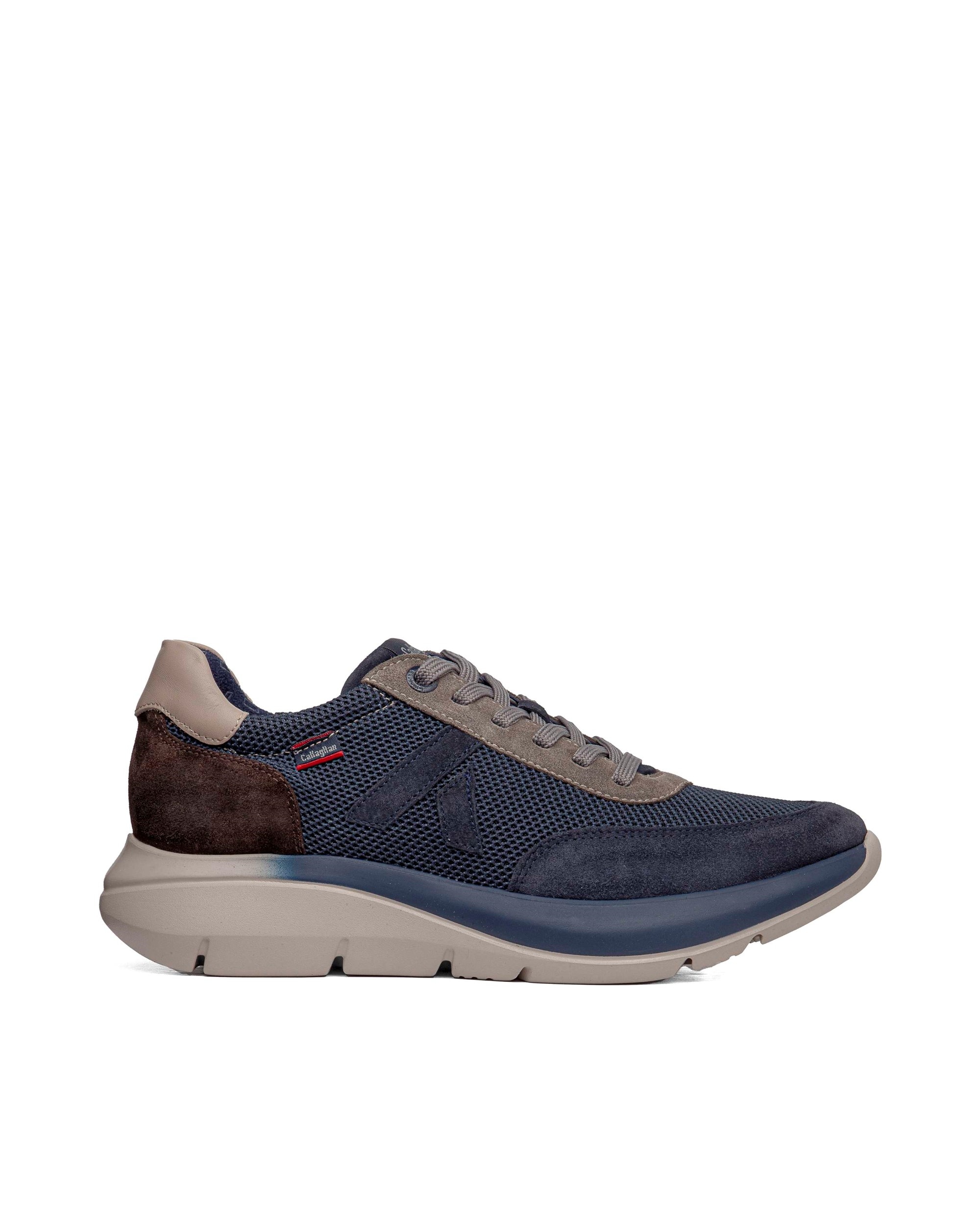 Callaghan - Zapatillas de hombre de serraje con cordones con tecnología Adaptación..