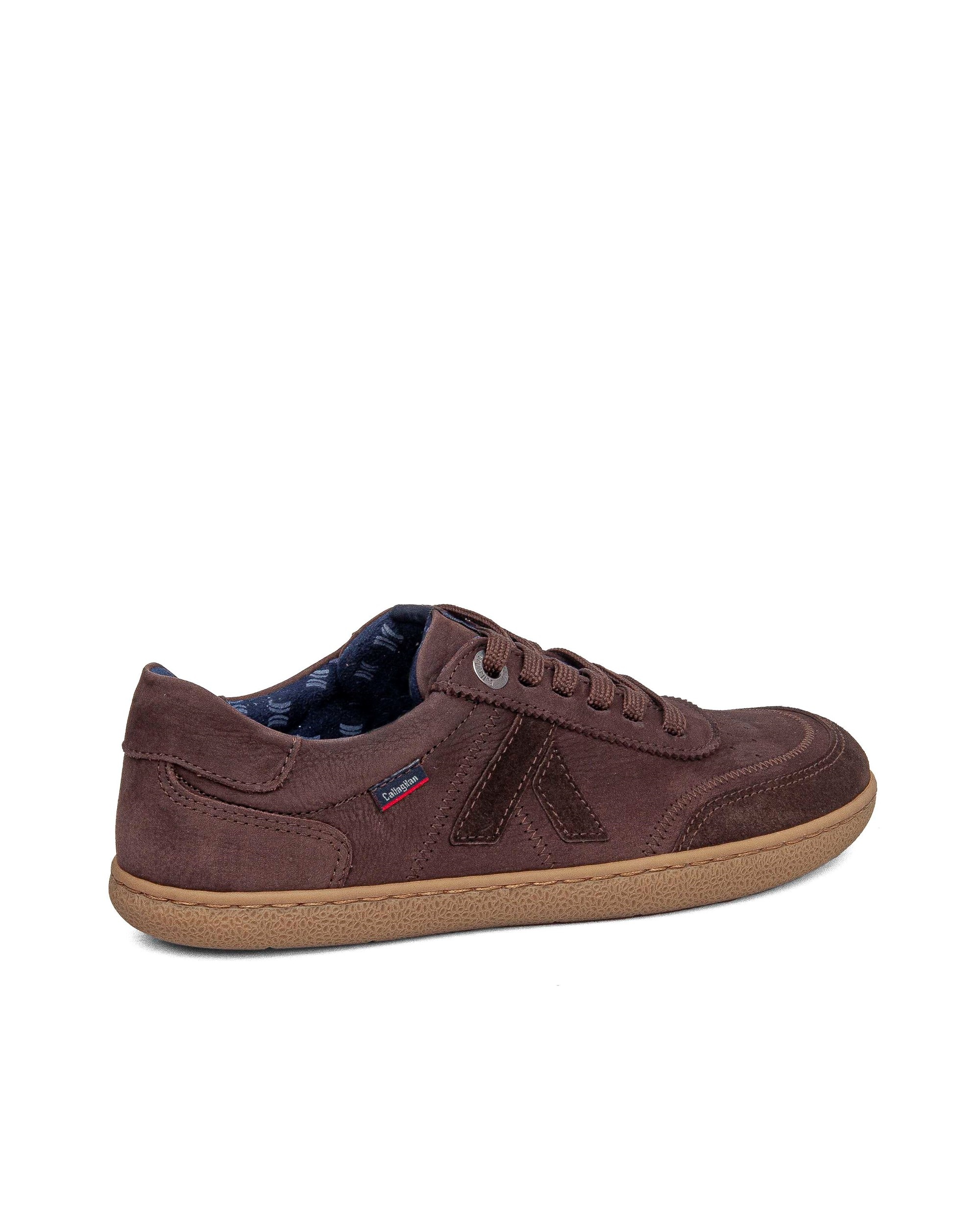 Imagen 2 de Zapatillas de mujer de serraje barefoot con sistema adaptación - Callaghan - Marrón Marrón