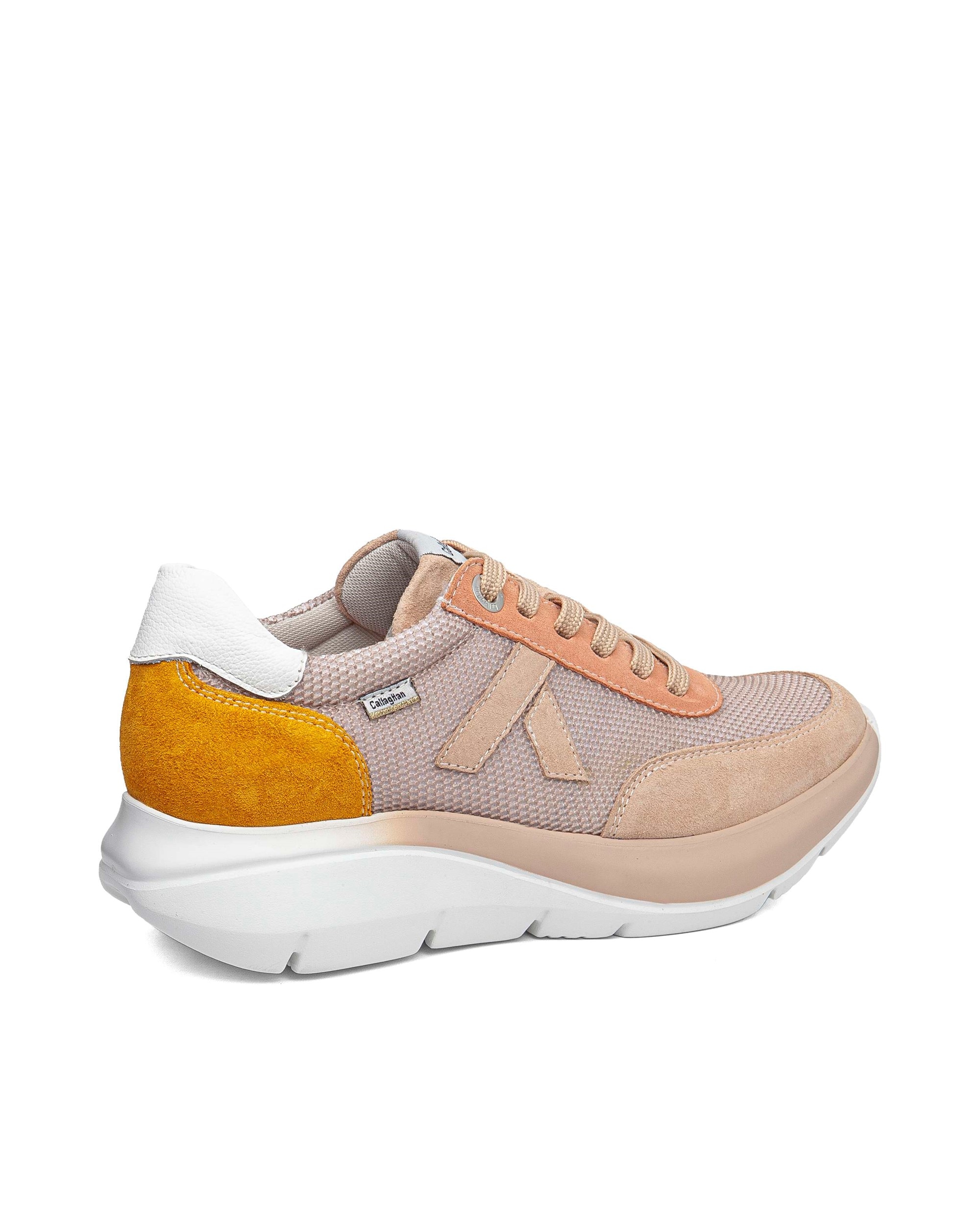 Zapatillas deportivas de hombre de piel Algoritmo - Callaghan - Rosa claro Rosa claro-2