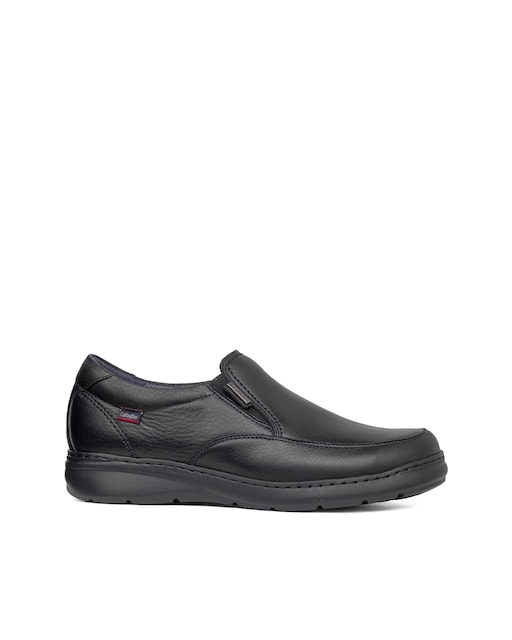Imagen 0 de Mocasines de hombre de piel color negro