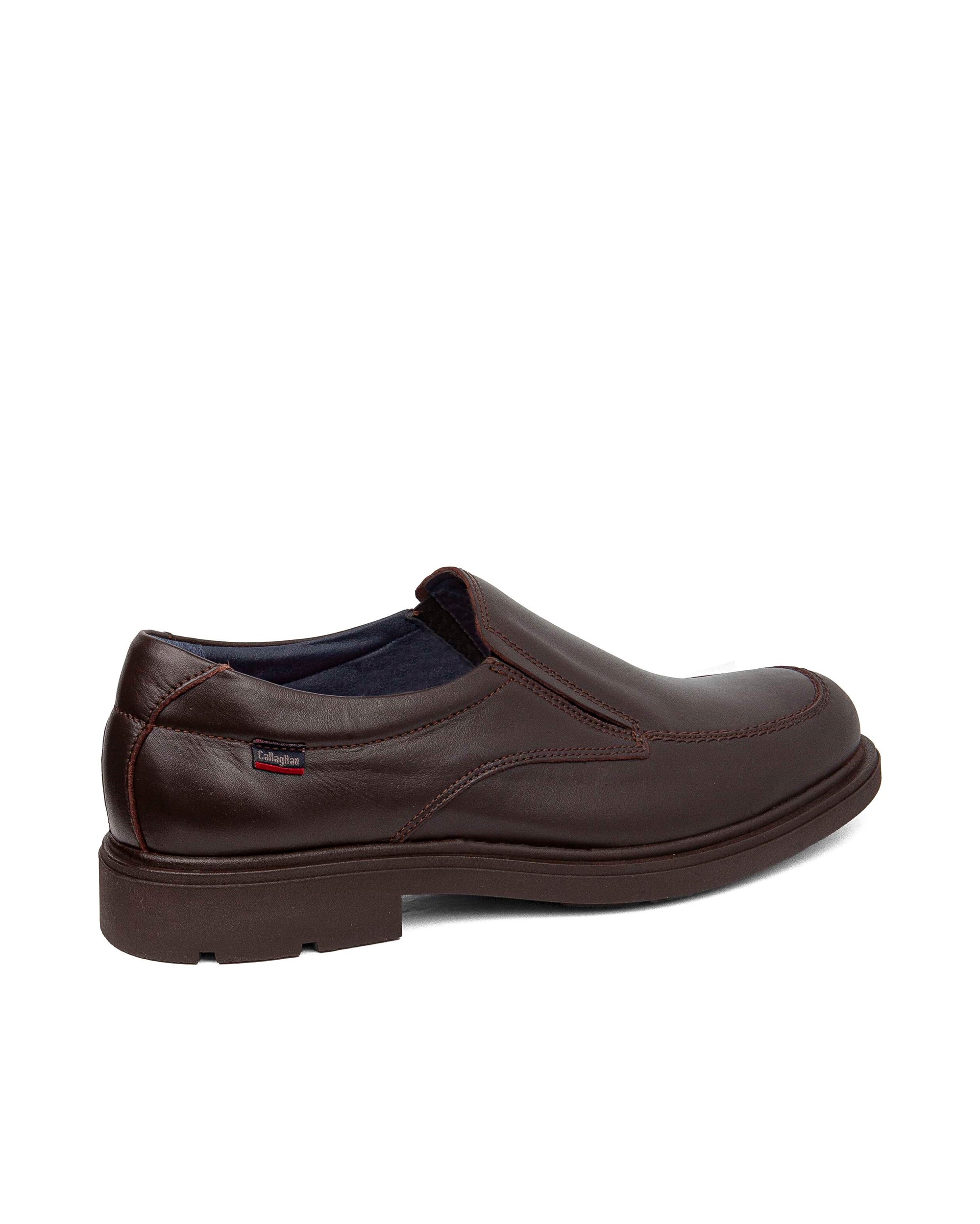Imagen 2 de Mocasines de piel de hombre con sistema adaptación - Callaghan - Marrón Marrón
