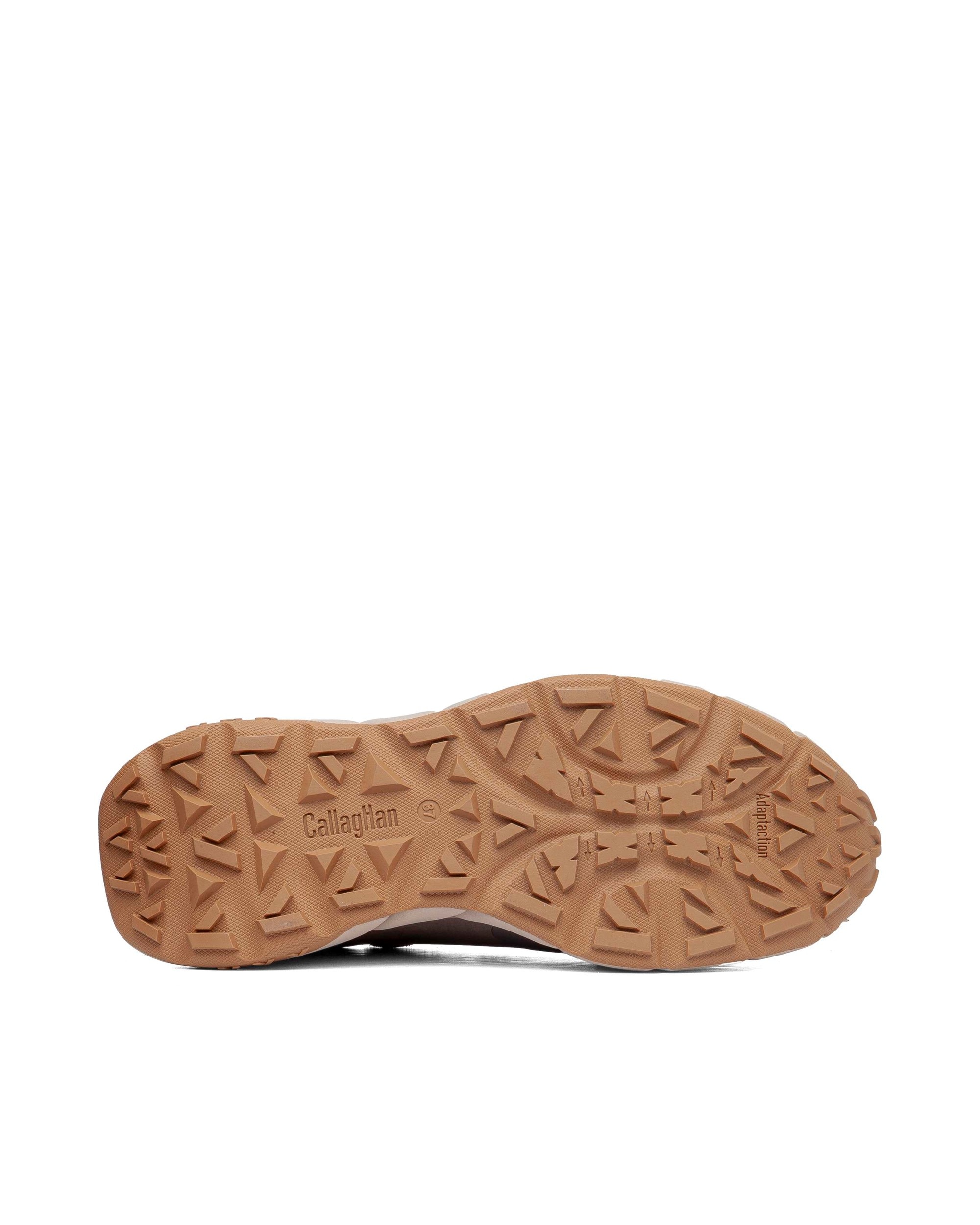 Imagen 4 de Zapatillas de serraje de mujer con sistema adaptación - Callaghan - Beige Beige