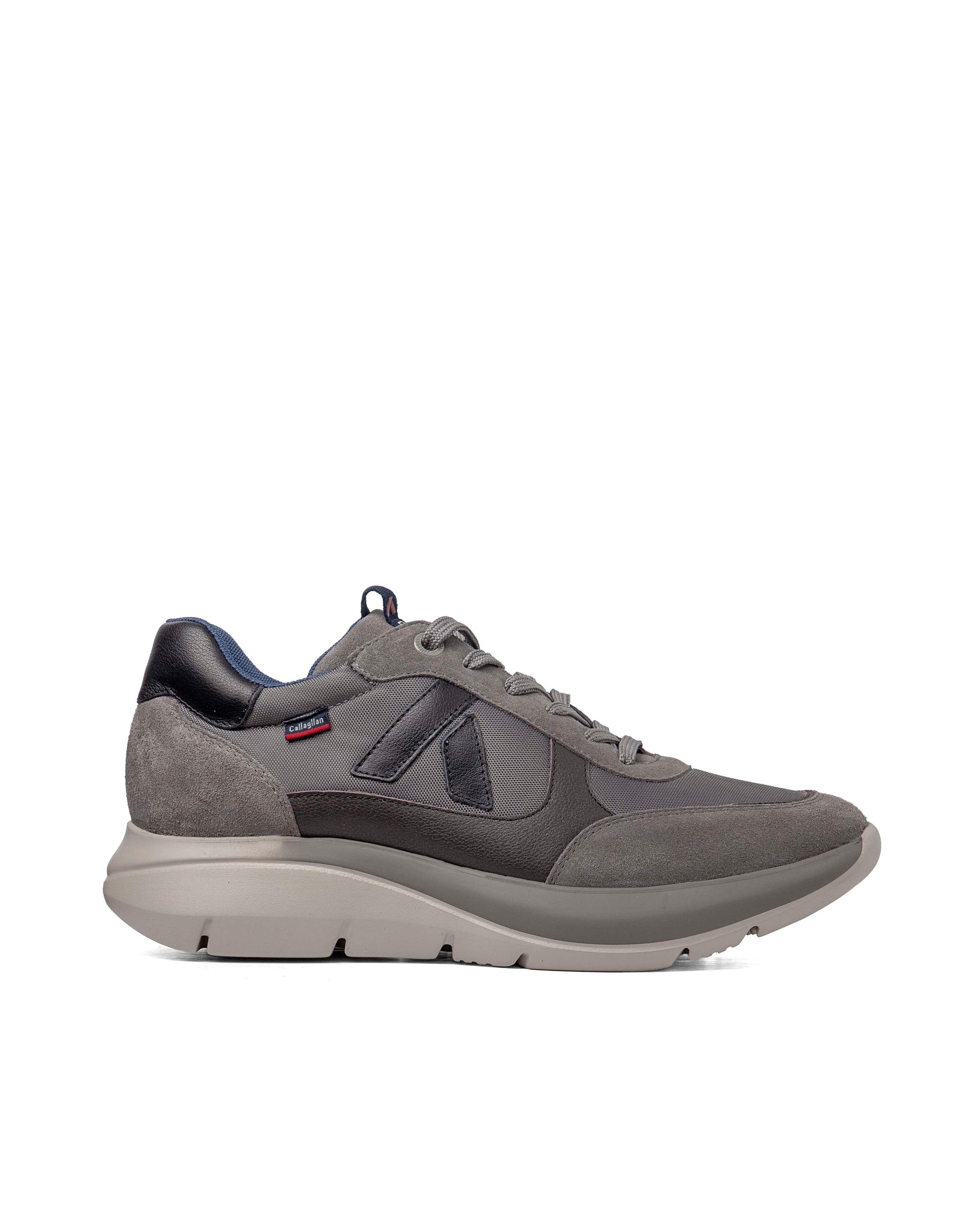 Imagen 1 de Zapatillas de piel de hombre algoritmo con sistema adaptación - Callaghan - Beige Beige