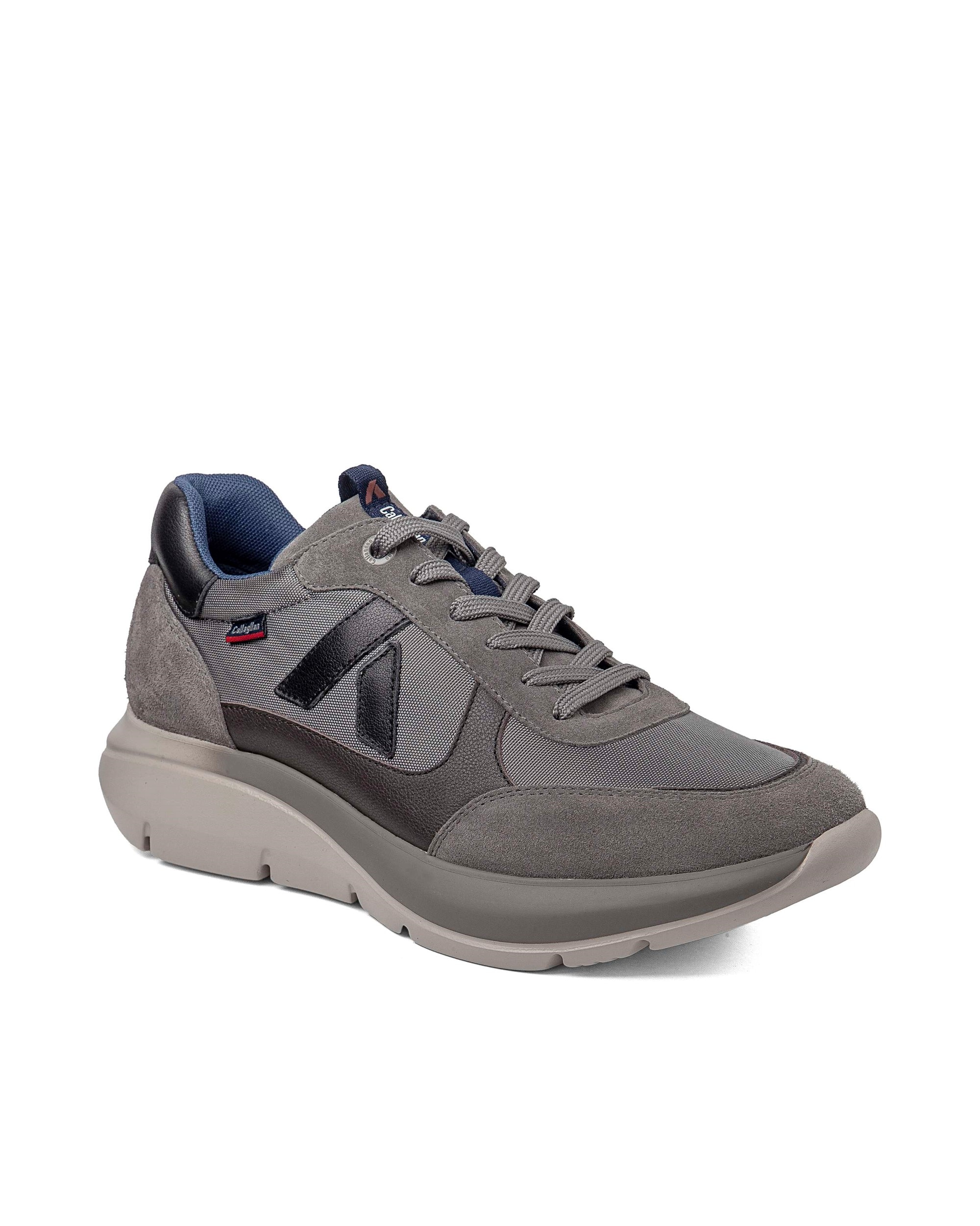 Imagen 3 de Zapatillas de piel de hombre algoritmo con sistema adaptación - Callaghan - Beige Beige