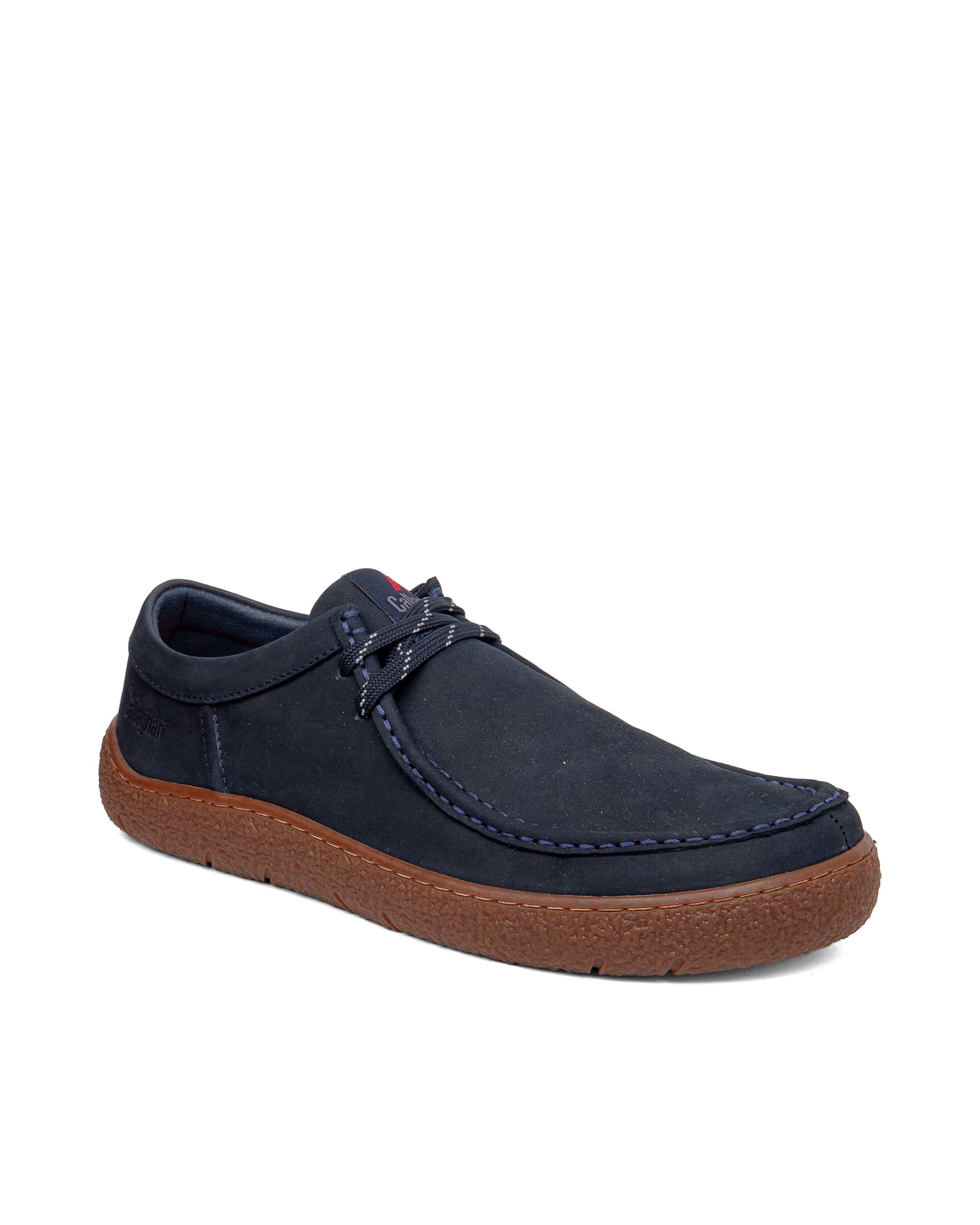 Imagen 2 de Zapato wallabee de caballero en piel - Callaghan - Azul Azul