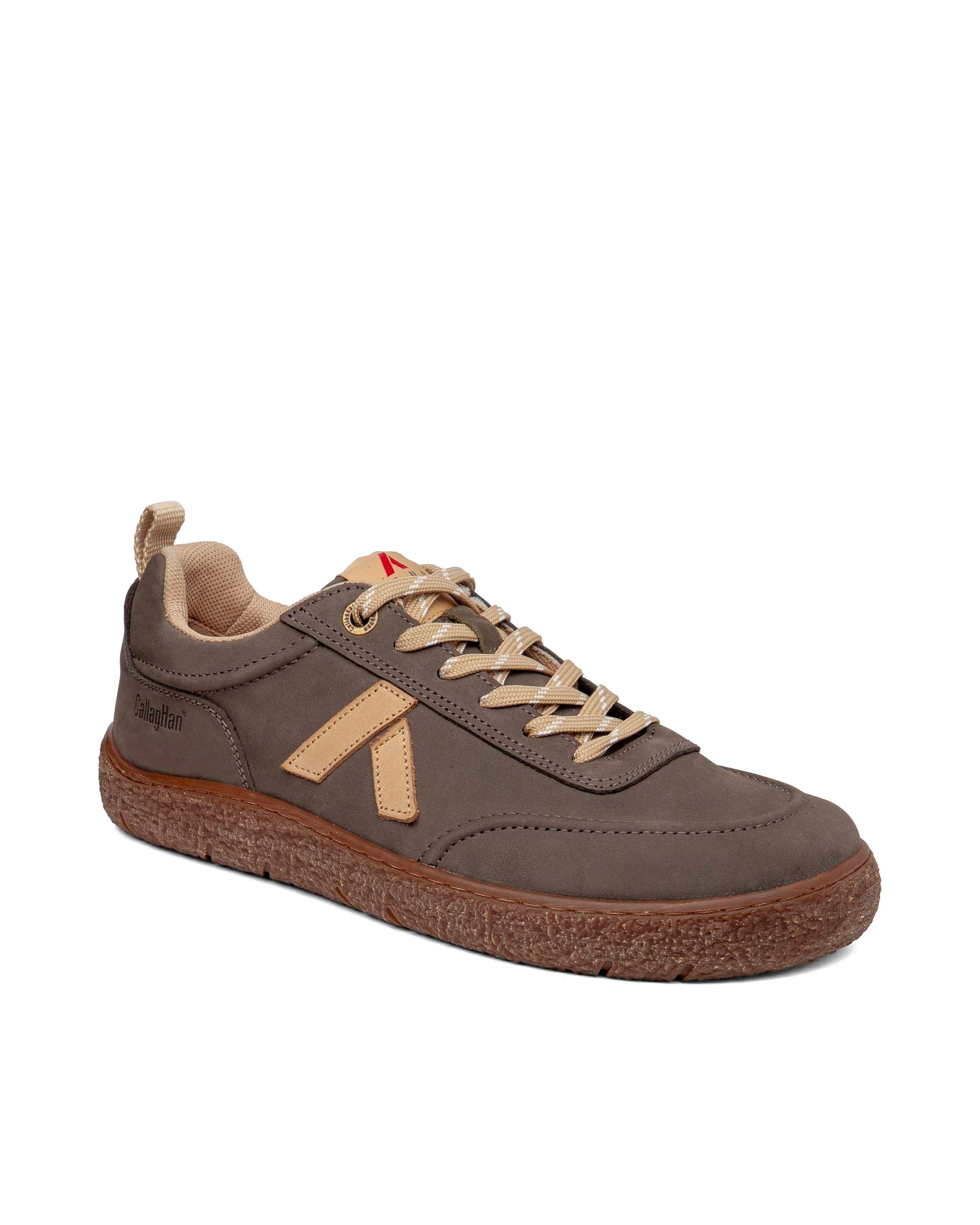 Zapatillas de serraje de hombre barefoot con sistema adaptación - Callaghan - Negro Negro-3