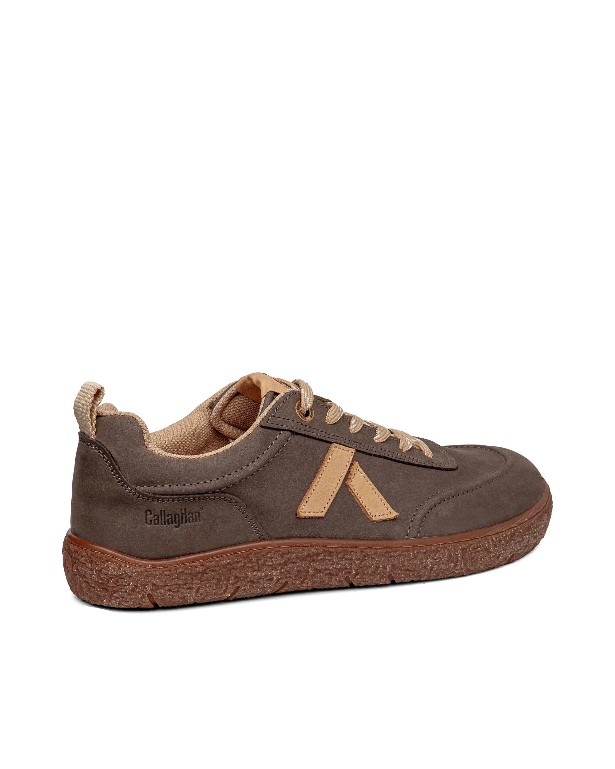 Zapatillas de serraje de hombre barefoot con sistema adaptación - Callaghan - Negro Negro-2