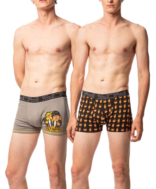 Imagen 0 de Pack de 2 boxer de punto de hombre en varios colores