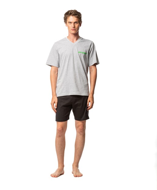 Imagen 0 de Pijama corto de hombre de punto en varios colores