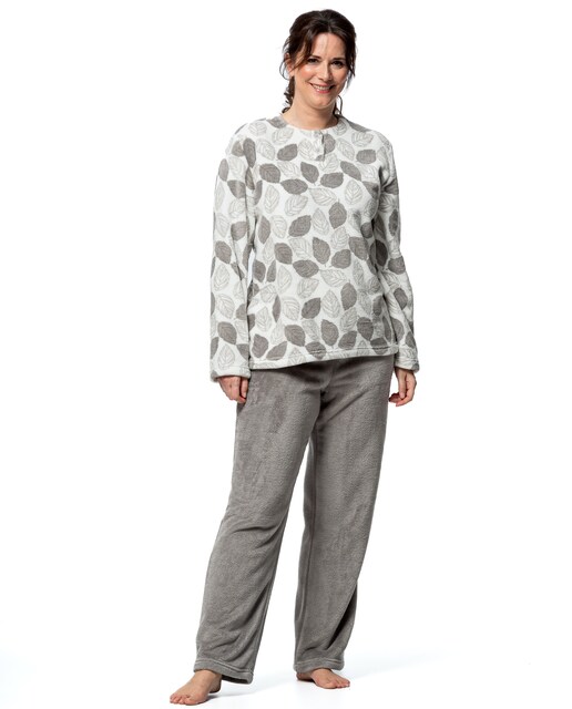 Imagen 0 de Pijama de mujer tejido coralina