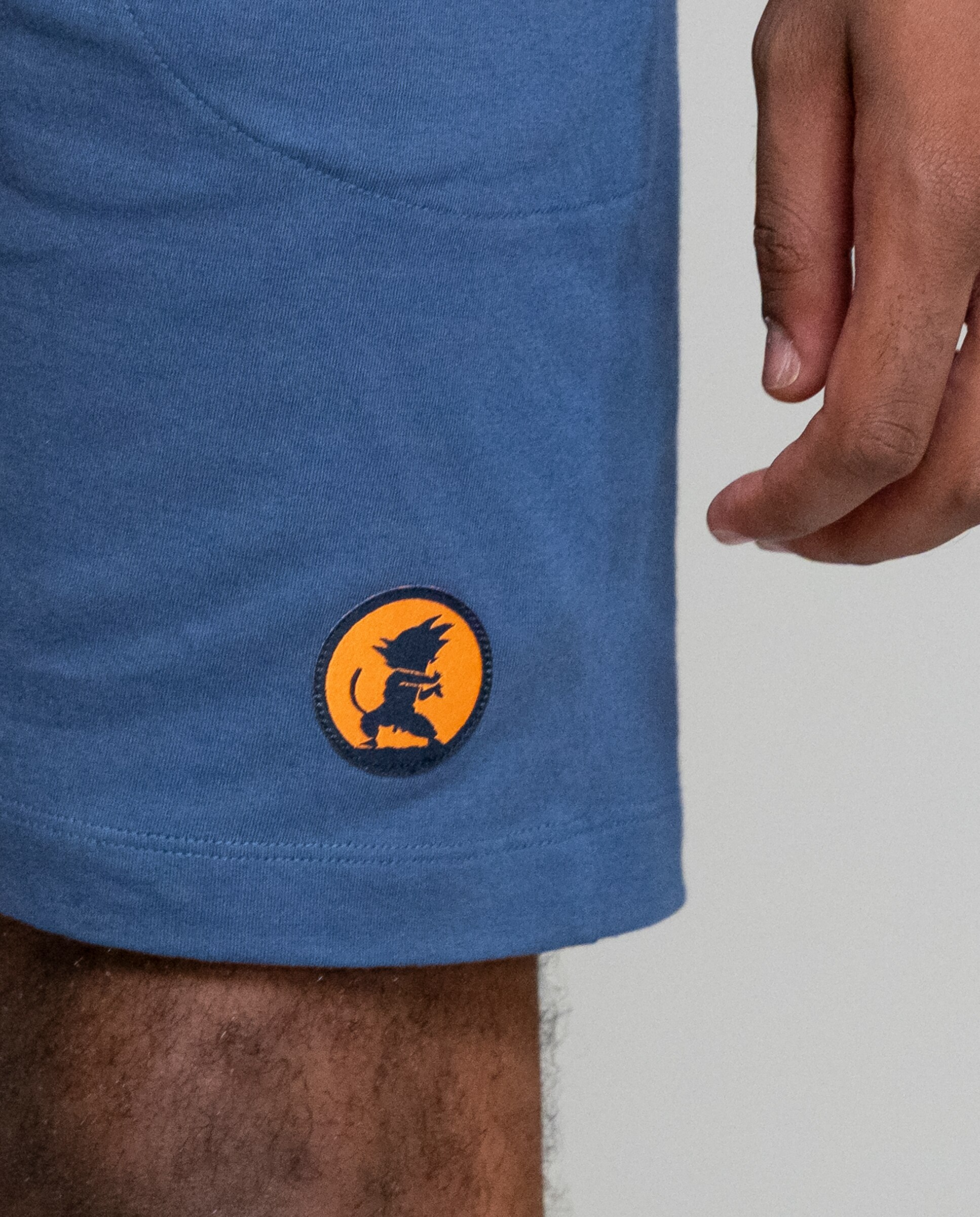 Pijama de hombre estampado goku - SOY - Naranja / Azul marino Naranja / Azul marino-3