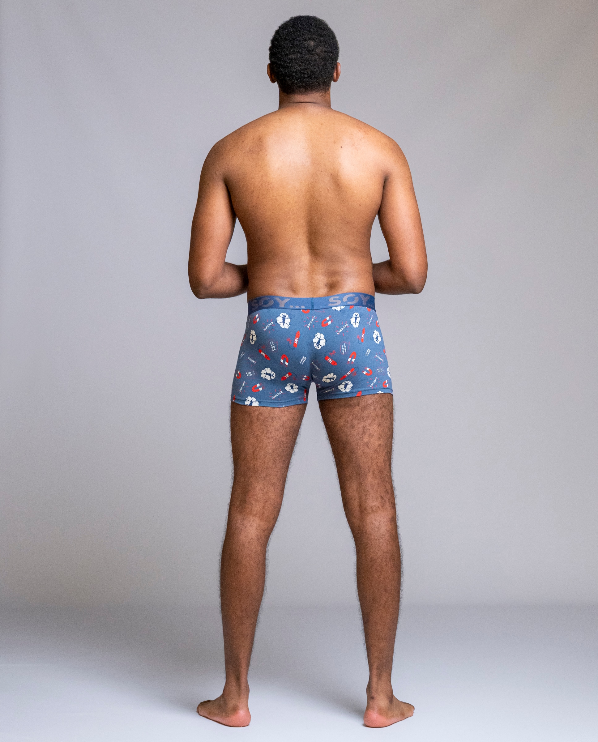 Pack boxer de hombre estampado beep - SOY - Beige Beige-4