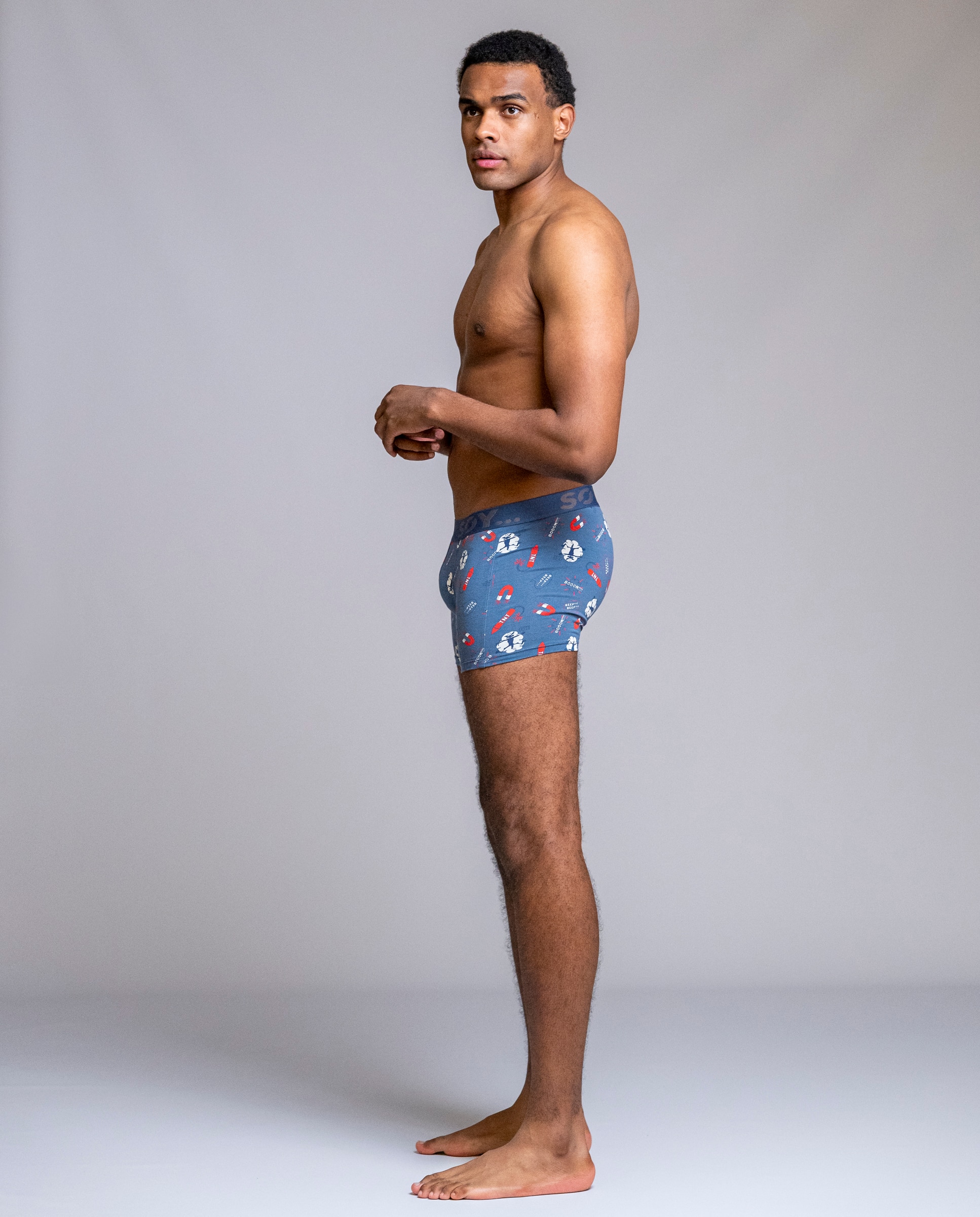 Pack boxer de hombre estampado beep - SOY - Beige Beige-5