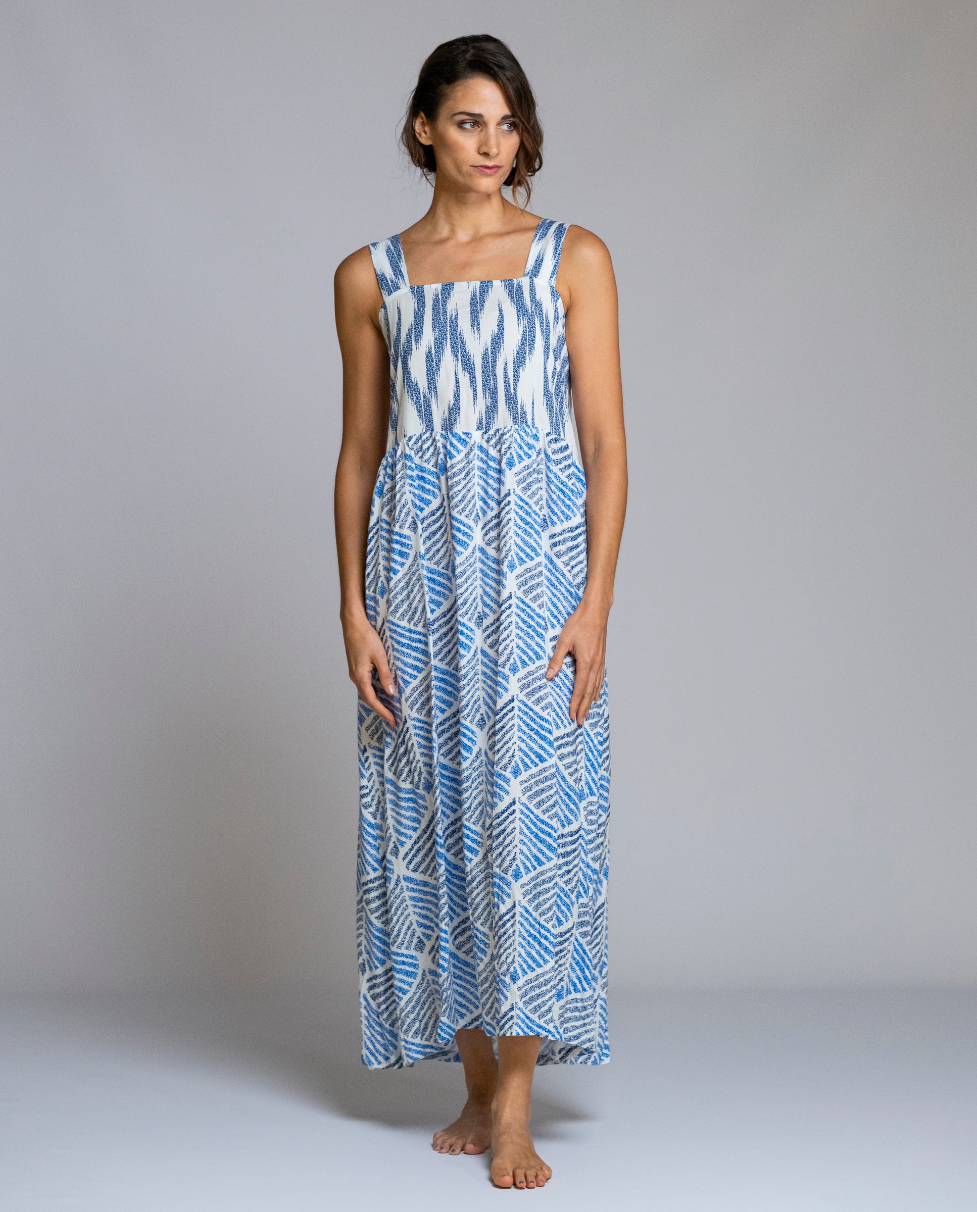 Señoretta - Vestido de playa de tirante ancho.