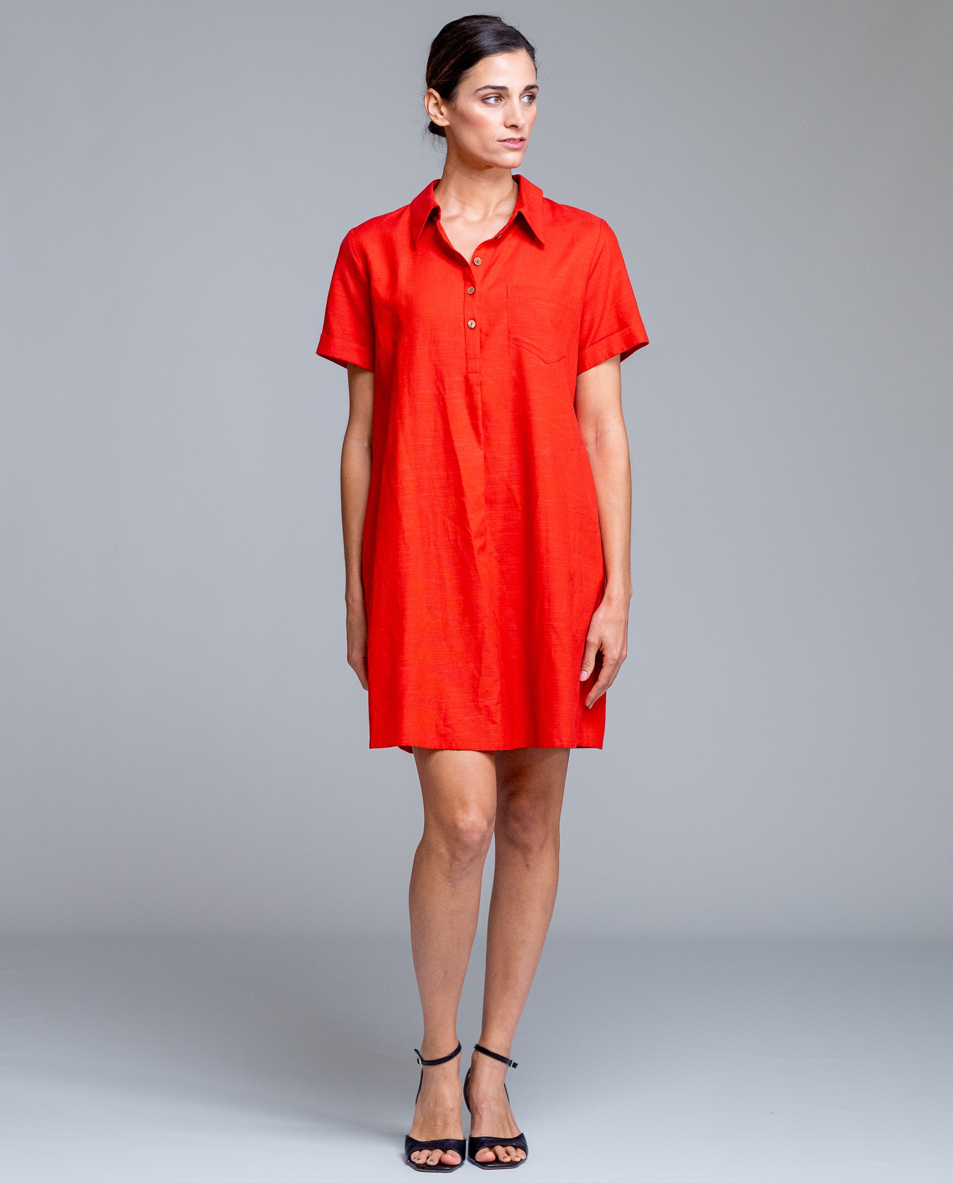 Señoretta - Vestido de playa con tapeta.