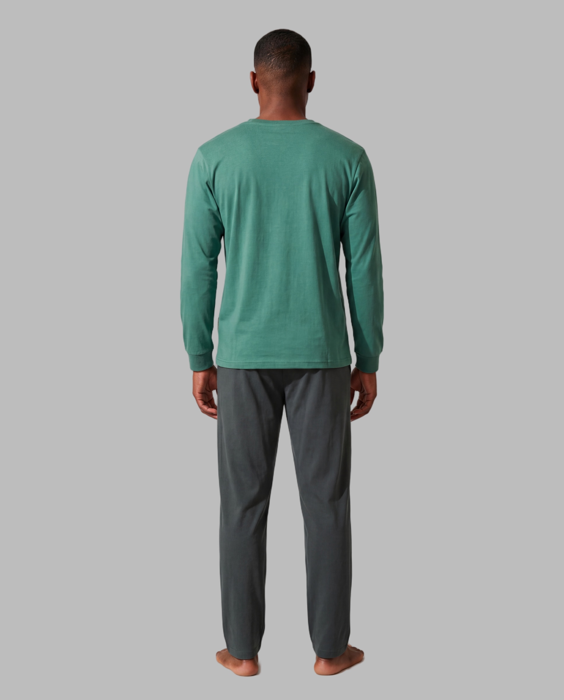 Imagen 2 de Pijama de hombre linea kukuxumusu - SOY - Verde Verde