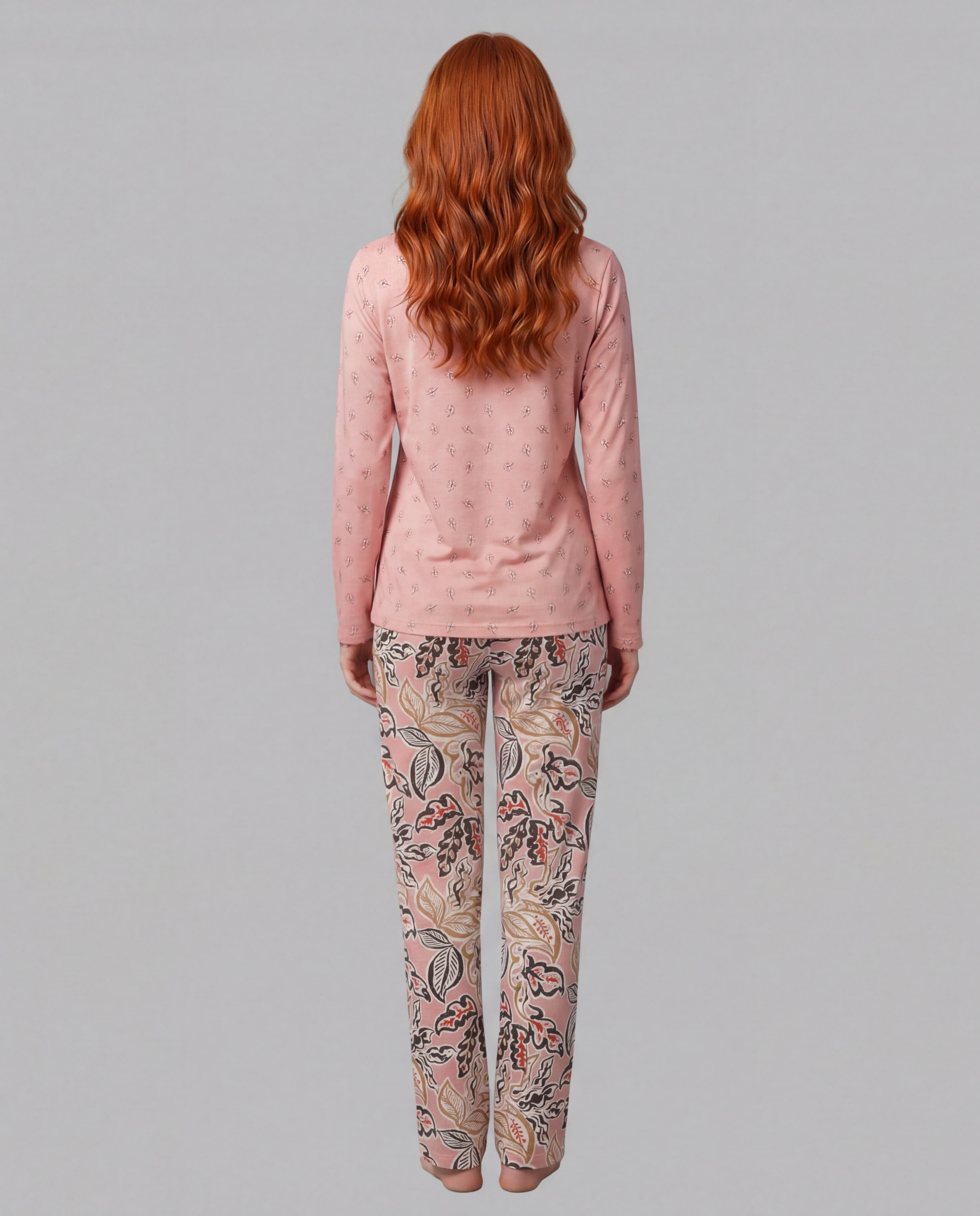 Pijama mujer modal estampado - Señoretta - Multicolor Multicolor-2