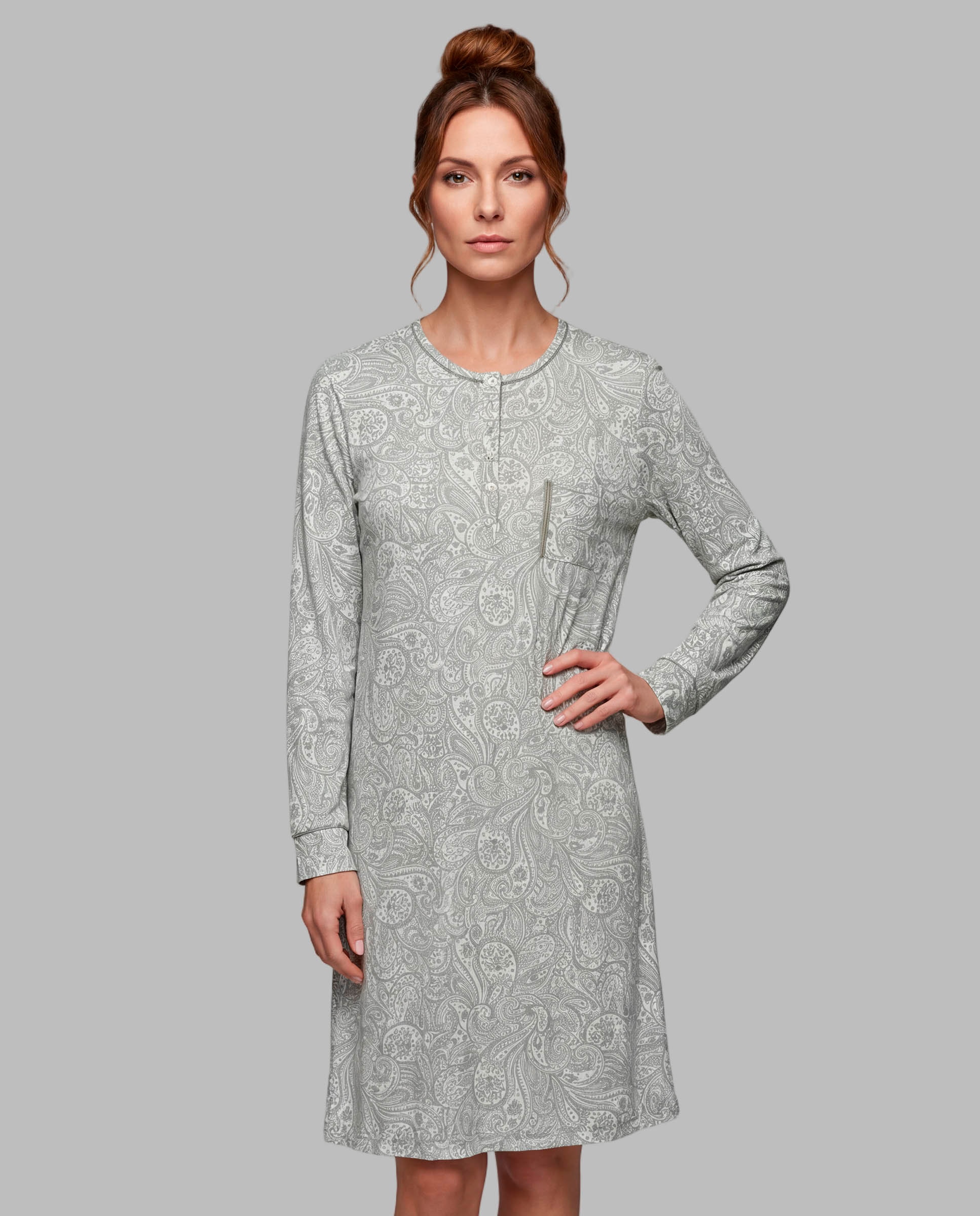 Camisola de mujer estampada - Egatex - Verde Verde-1