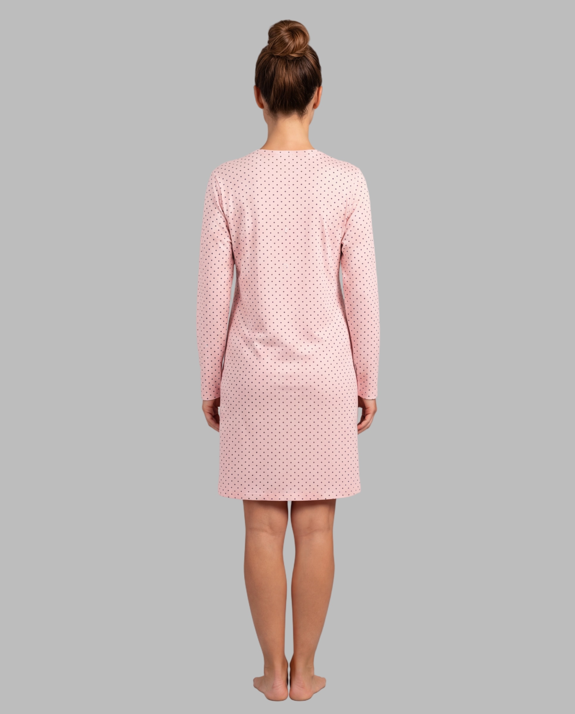 Camisola dormir mujer tapeta - Egatex - Rosa Rosa-2