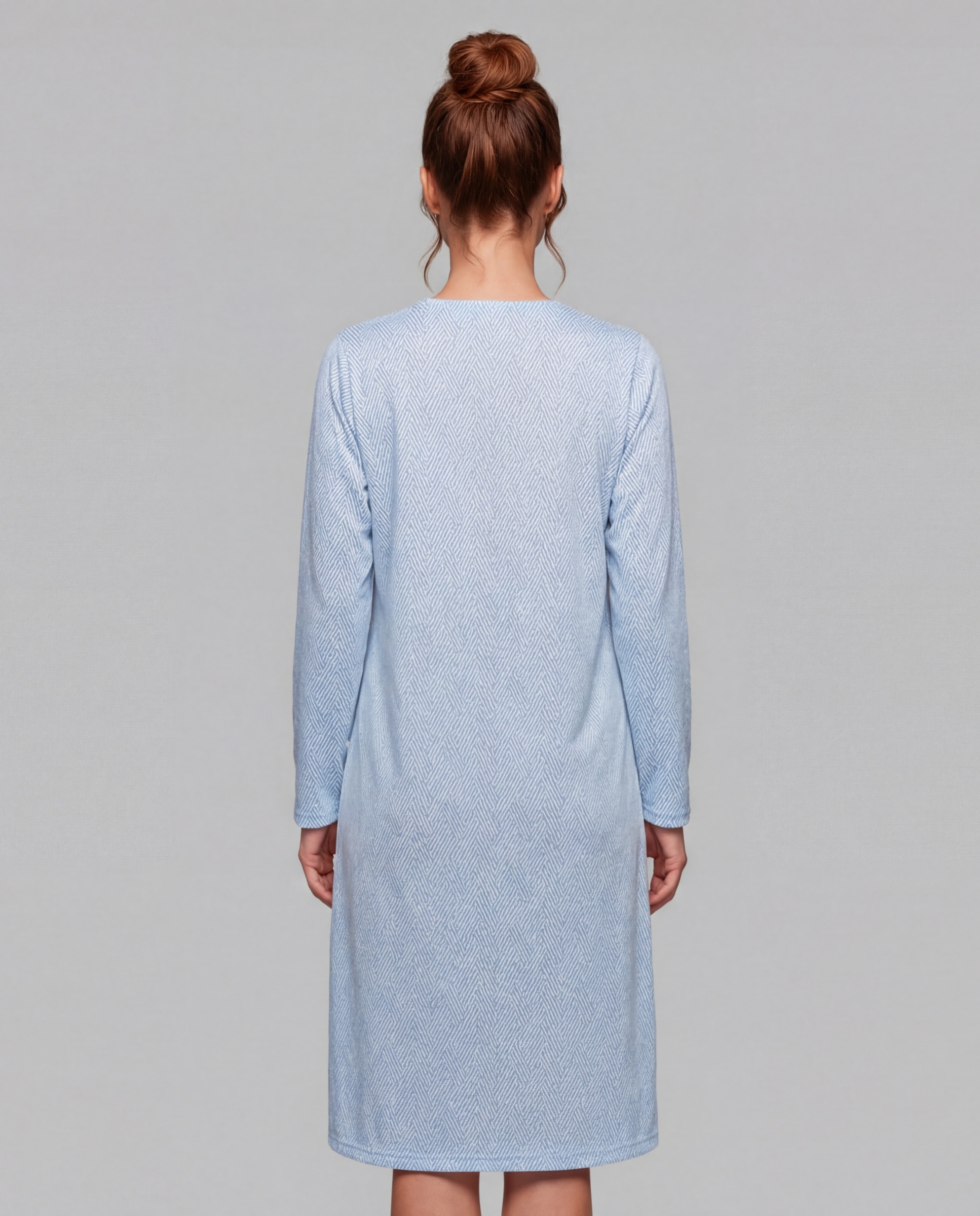 Camisola mujer dormir canesu - Egatex - Azul Azul-2