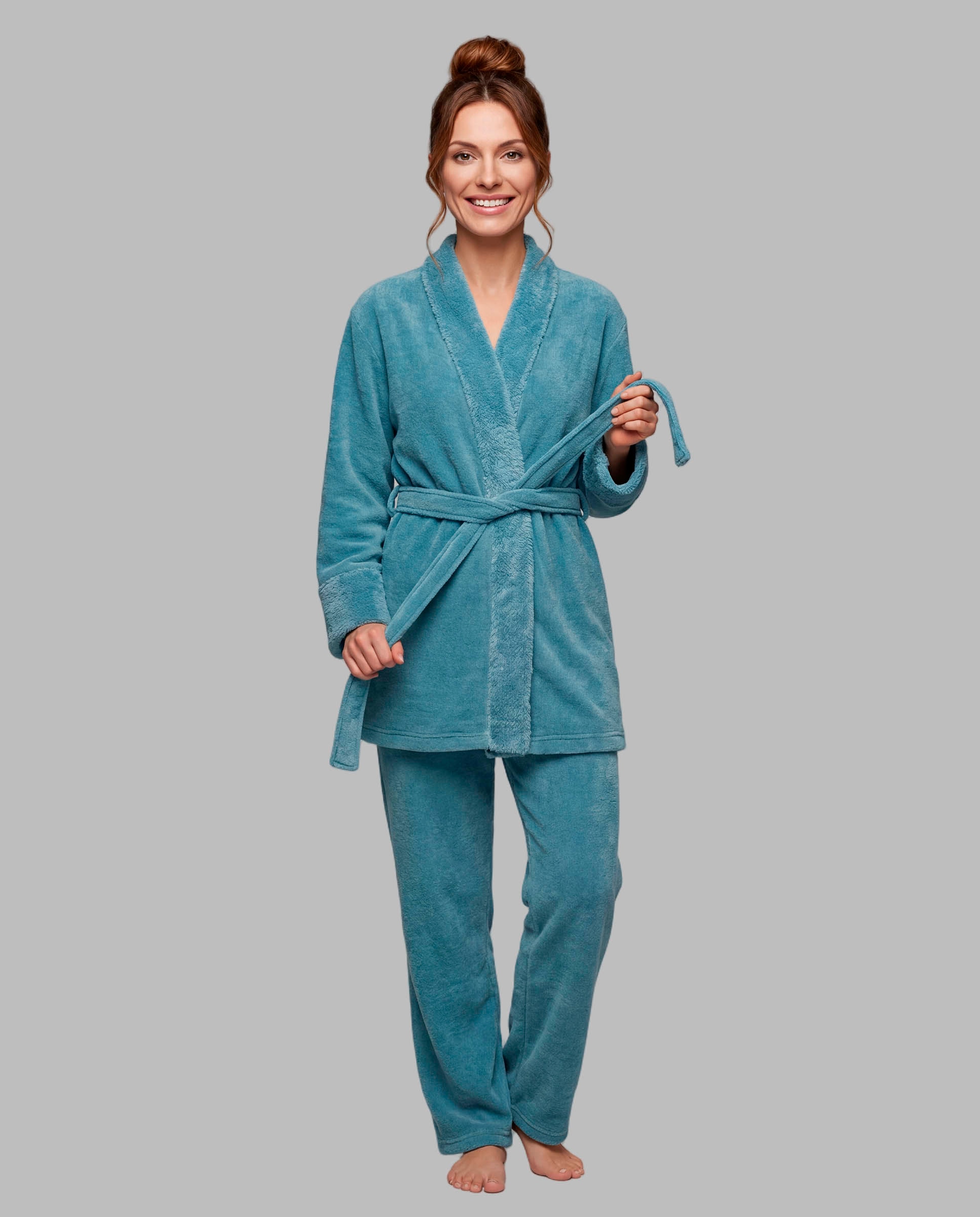 Chaqueta mujer cruzada - Egatex - Azul Azul-1