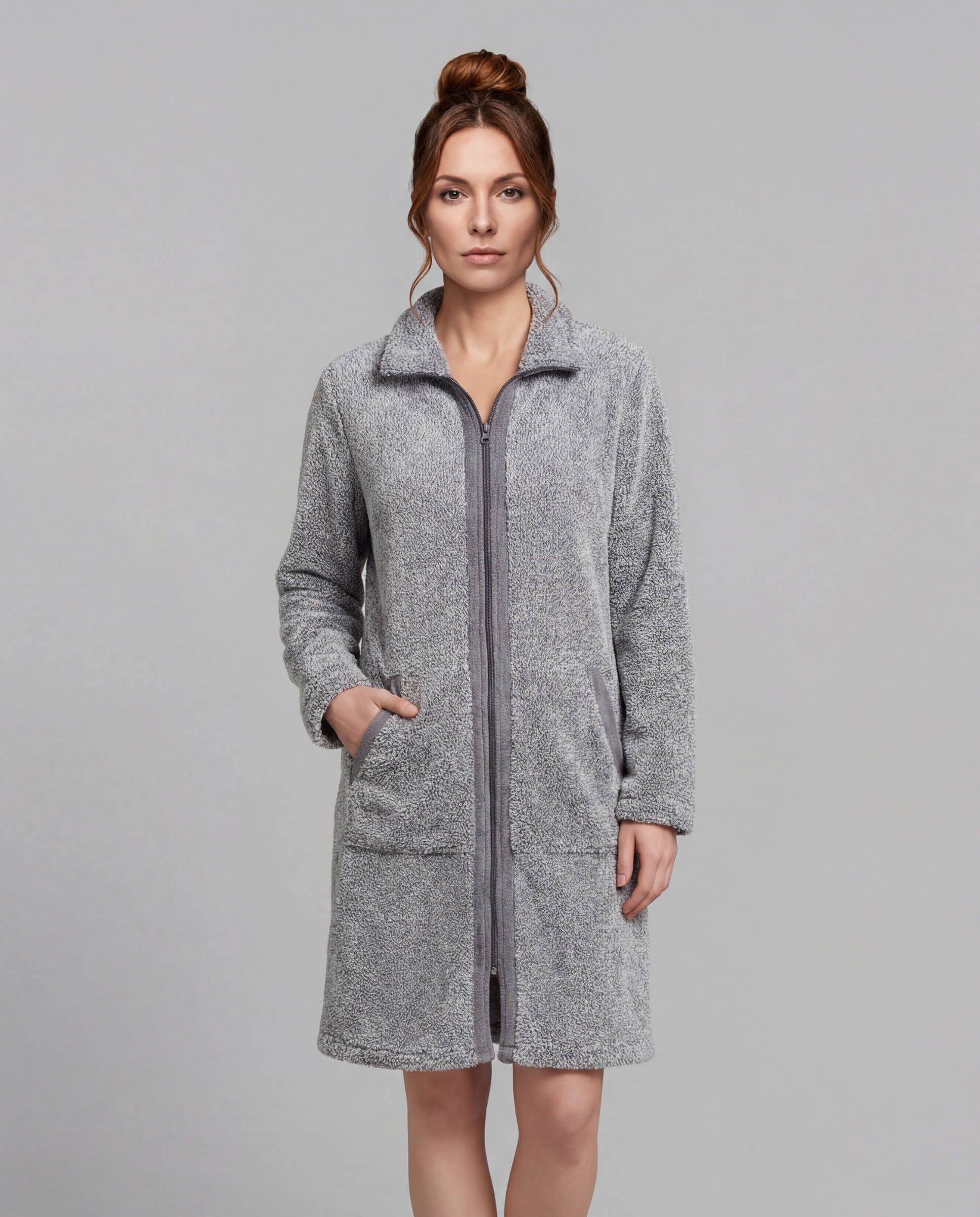 Bata rizo bicolor - Egatex - Gris Gris-1