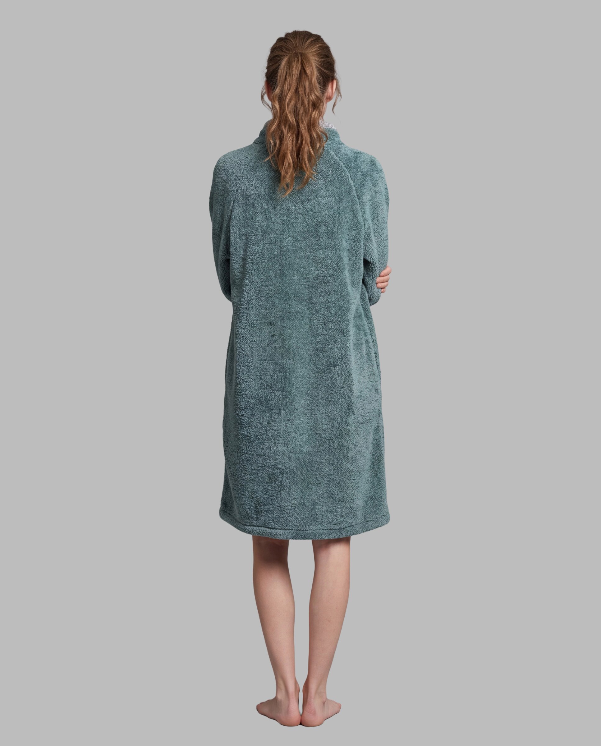 Bata de mujer botones - Señoretta - Verde Verde-2
