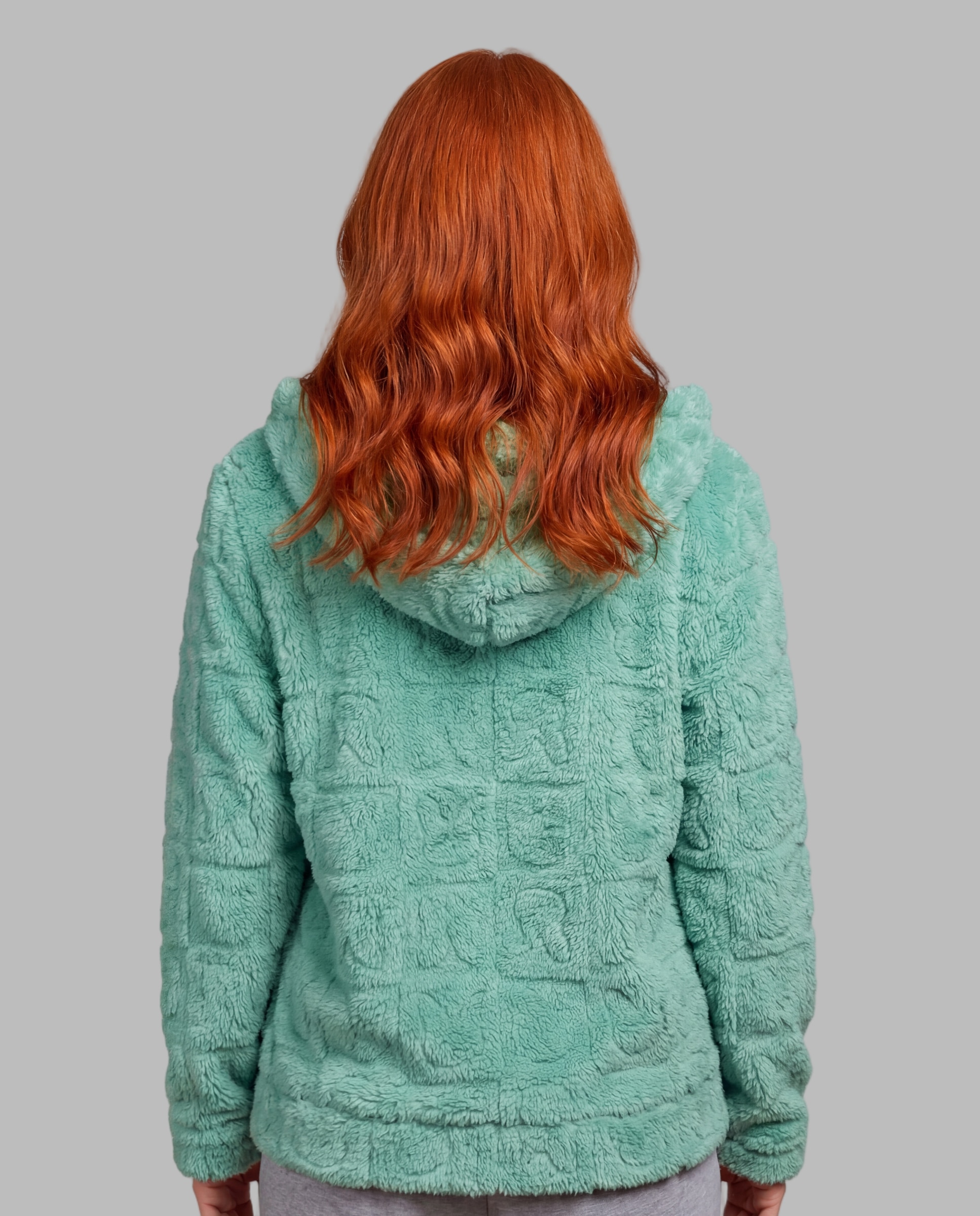 Chaqueta mujer homewear cremallera - Señoretta - Verde Verde-2