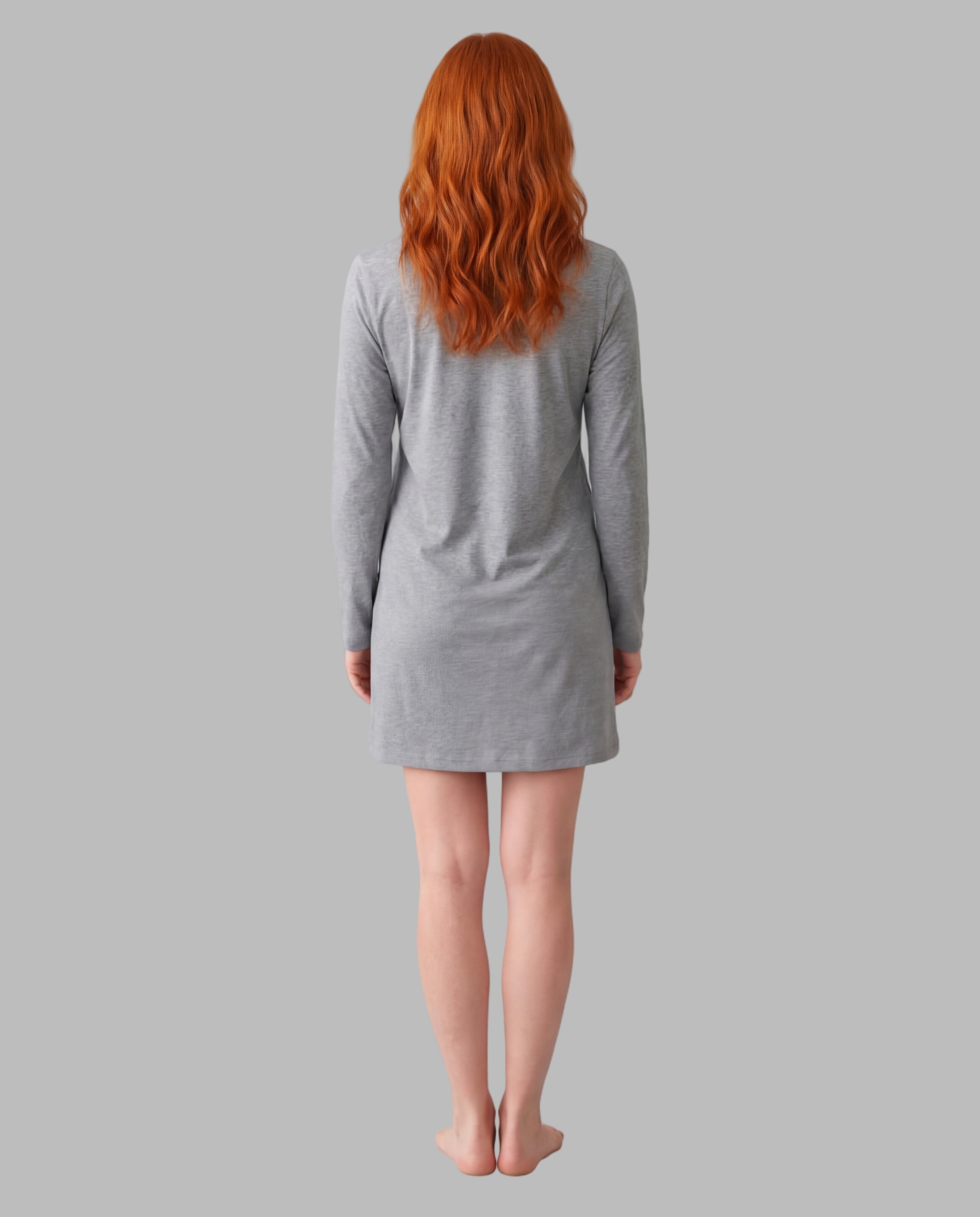 Camisón osito - Señoretta - Gris Gris-2