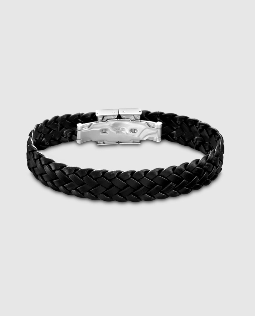 Pulsera de hombre Lotus Style LS1206-2/1 Men Basic de acero inoxidable acabado brillo Negro-1