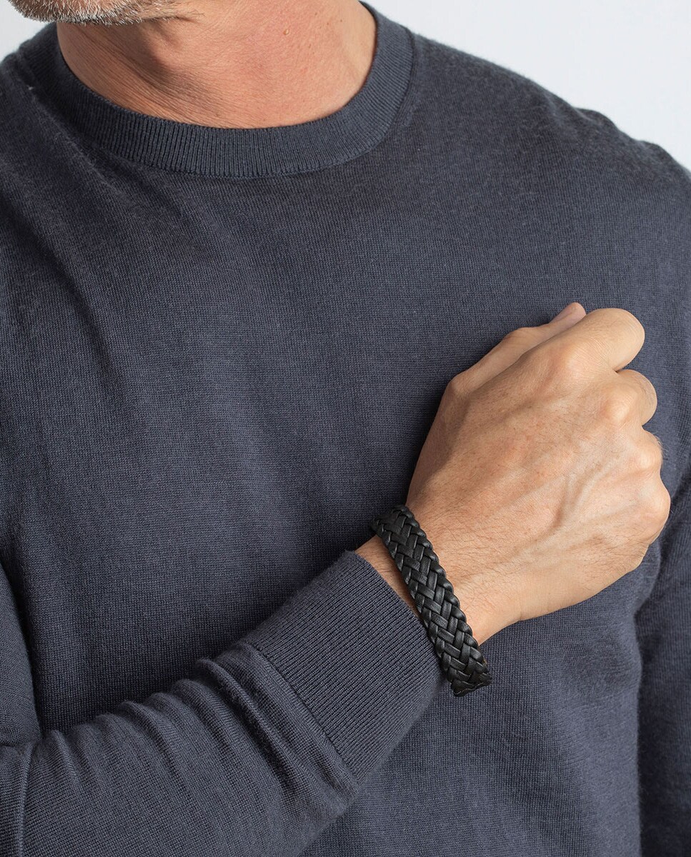 Pulsera de hombre Lotus Style LS1206-2/1 Men Basic de acero inoxidable acabado brillo Negro-2